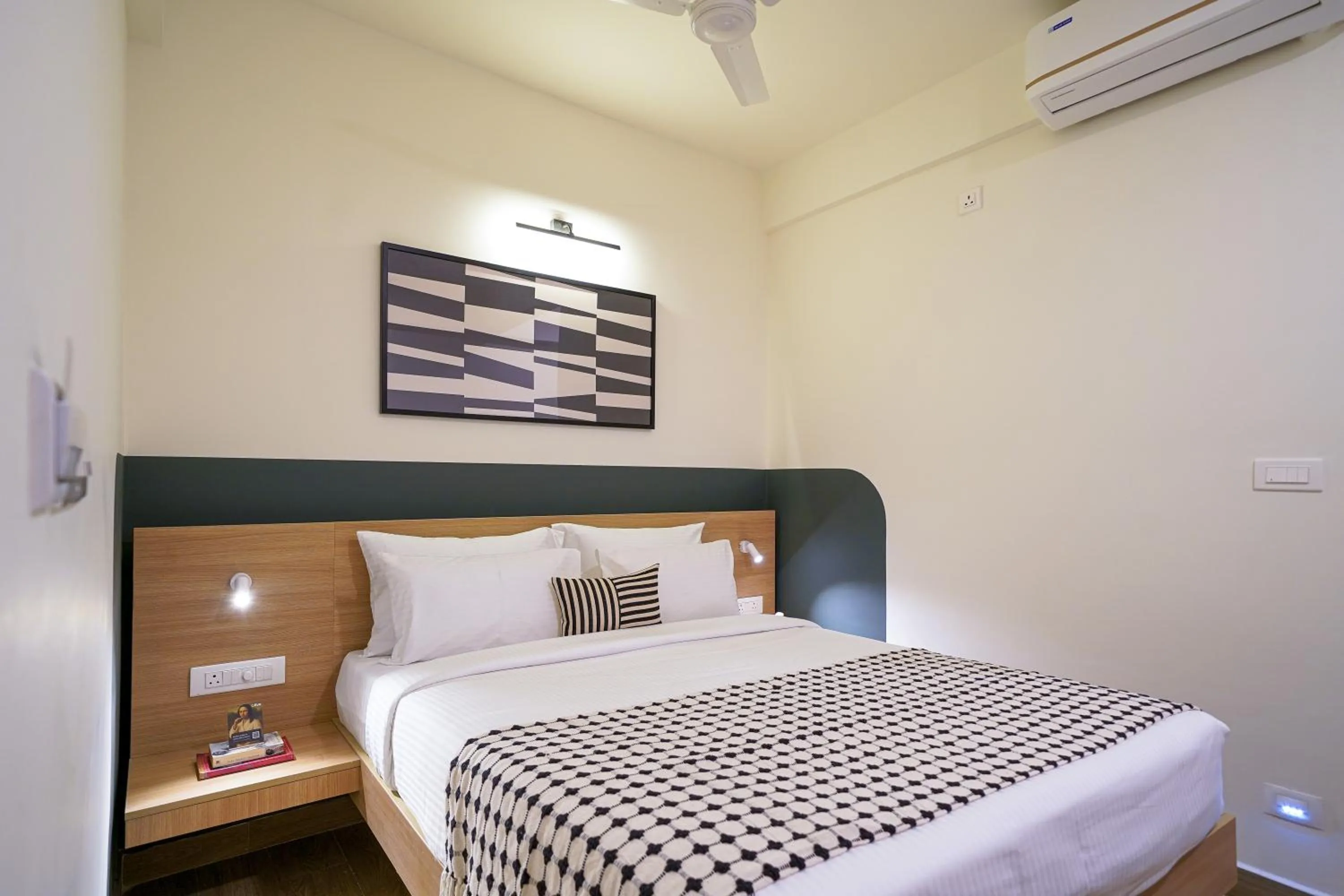 Bedroom, Bed in Olive Hotel Hoodi by Embassy Group