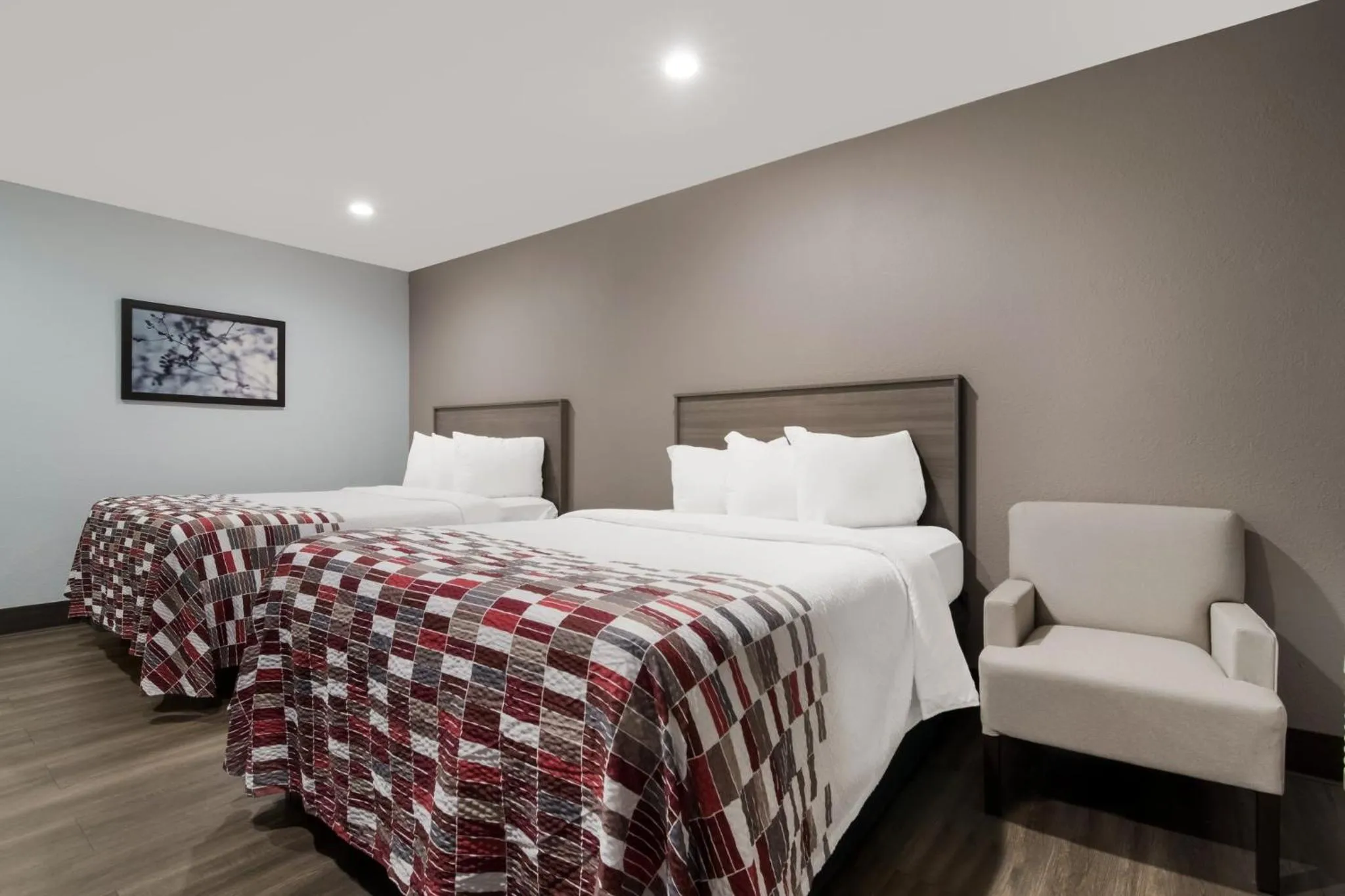 Photo of the whole room, Bed in Red Roof Inn Rocky Mount - Battleboro