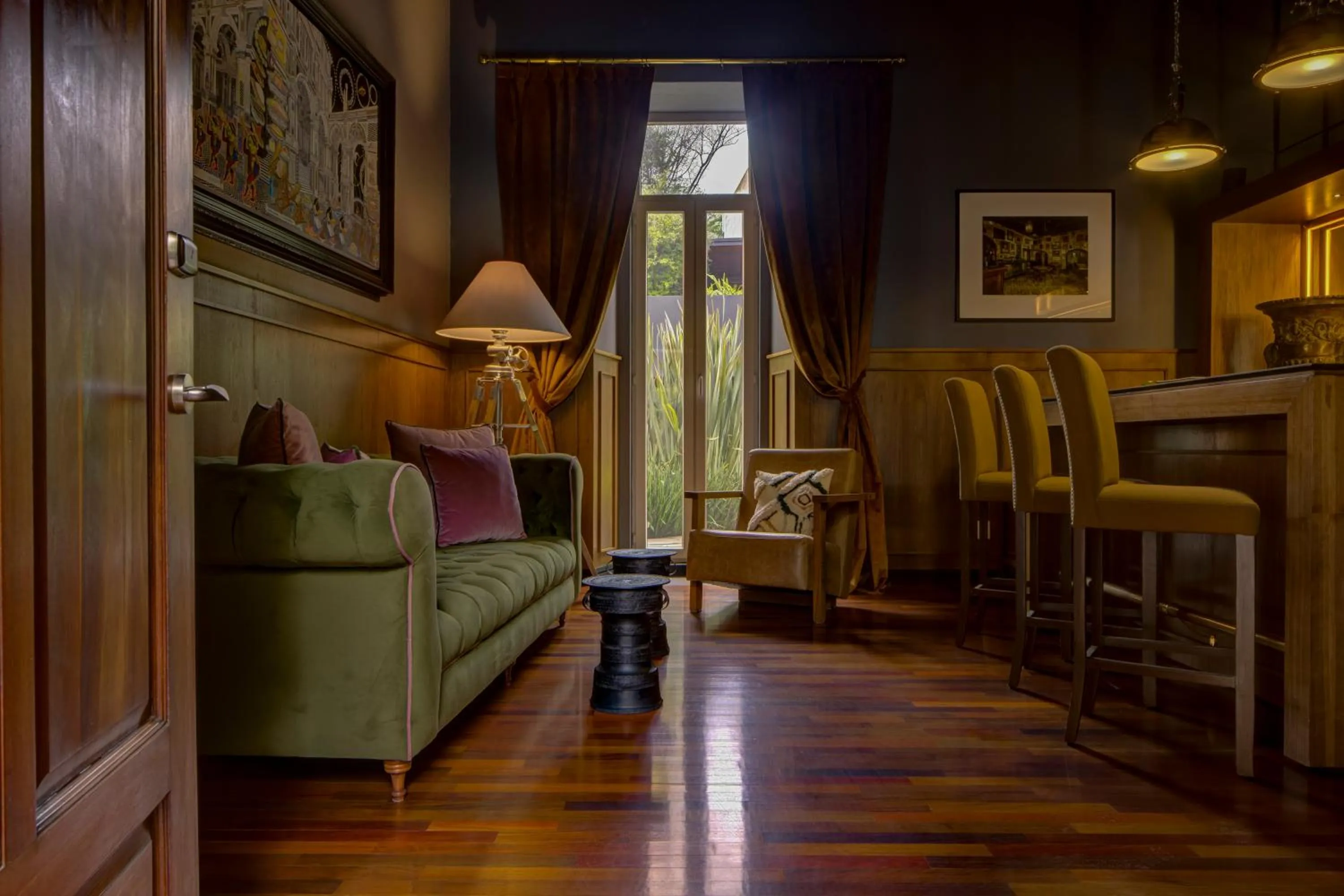 Lounge or bar in Hacienda Peña Pobre