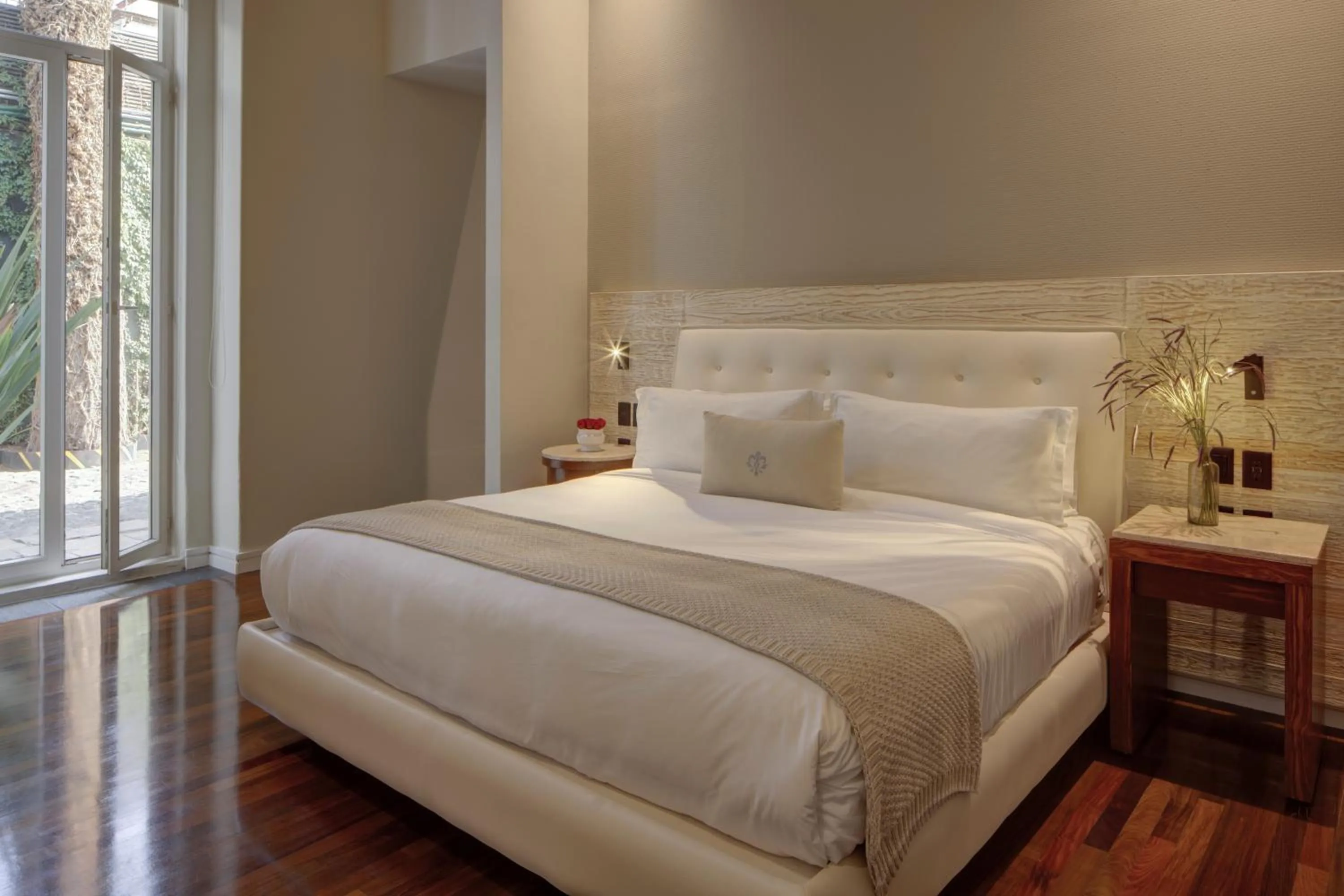 Bed in Hacienda Peña Pobre