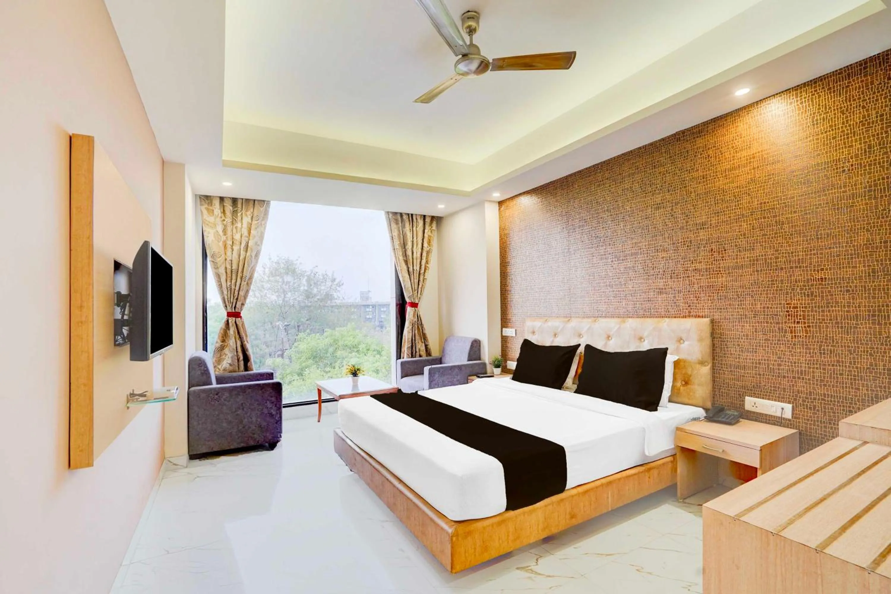 Bedroom, Bed in Palette Hotel Nisarga by Sunday Bhopal