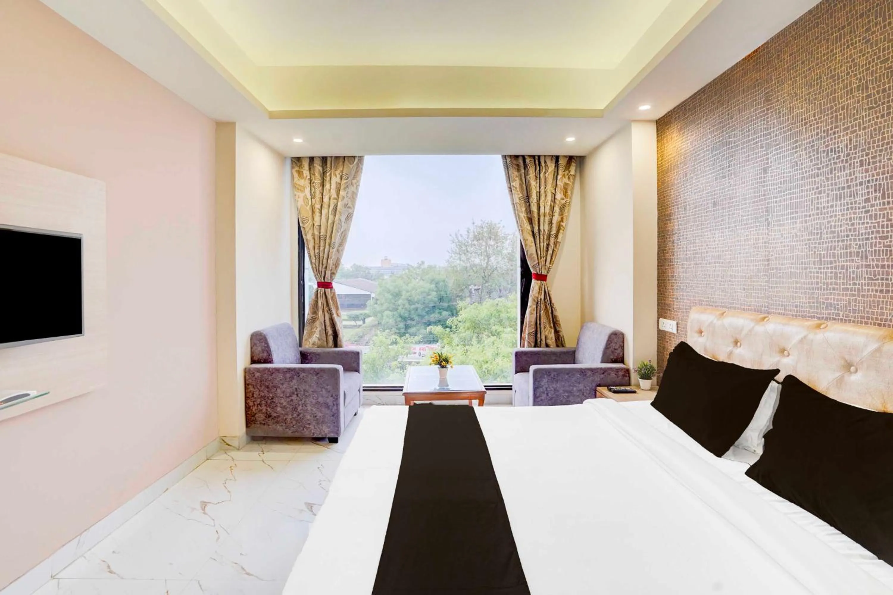 Bedroom, Bed in Palette Hotel Nisarga by Sunday Bhopal