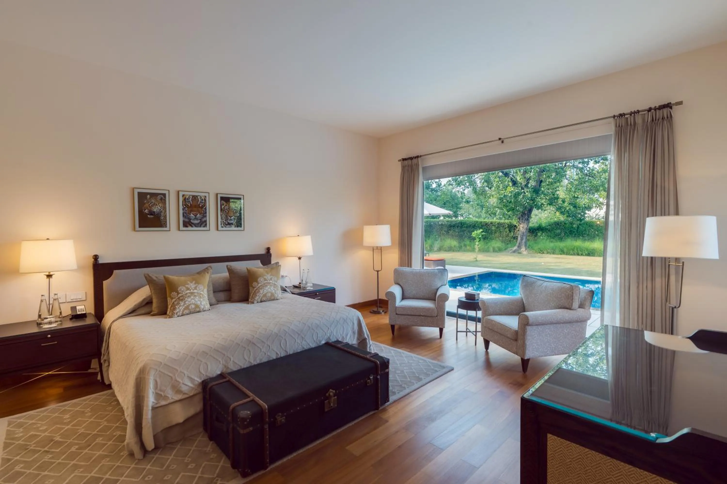 Luxury Villa King with Private Pool in The Oberoi Vindhyavilas Wildlife Resort, Bandhavgarh