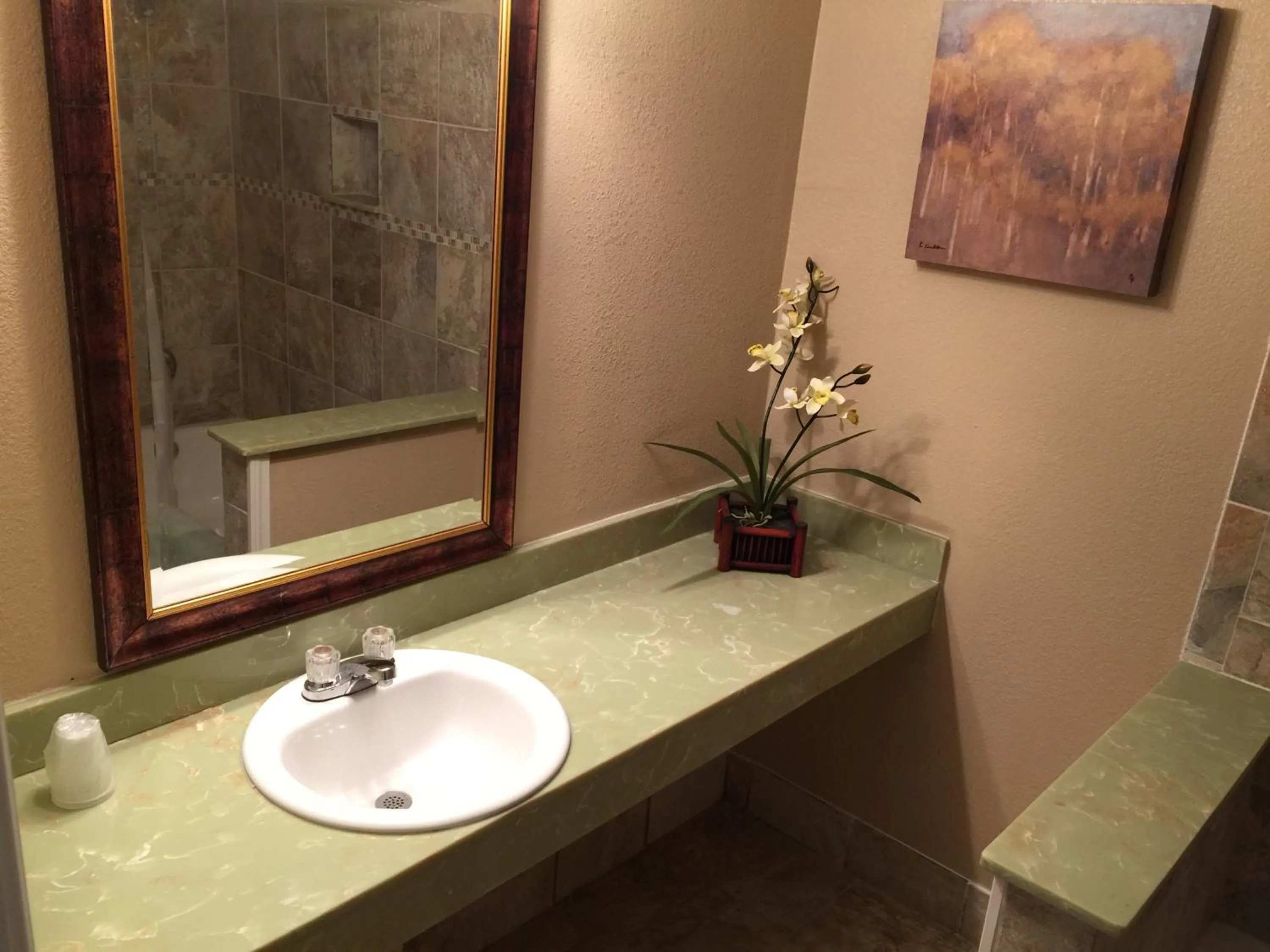 Bathroom in Austin Motor Inn