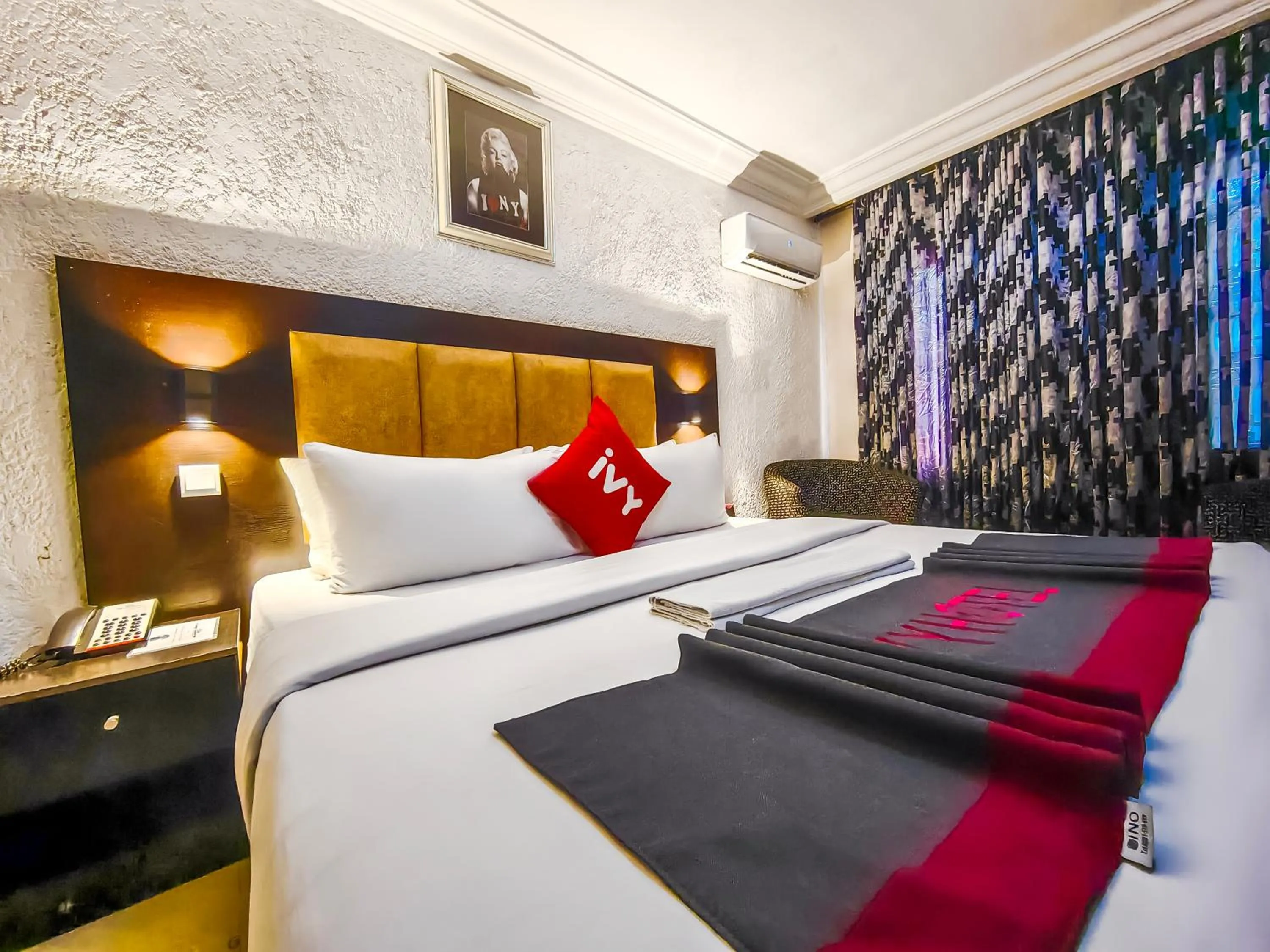 Bed in Aotel Hotels & Suites - Ojota