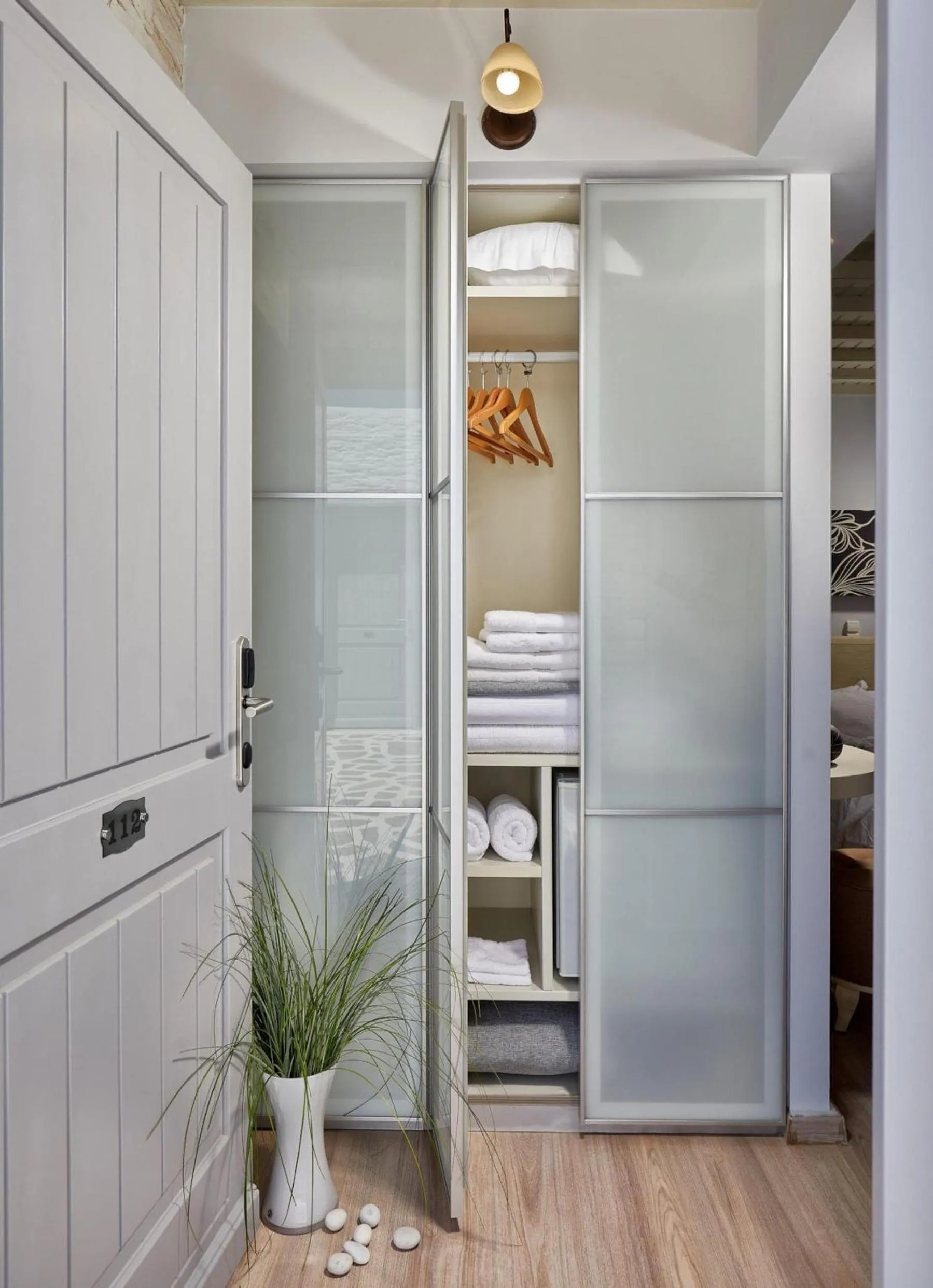 wardrobe in Galaxy Hotel Naxos