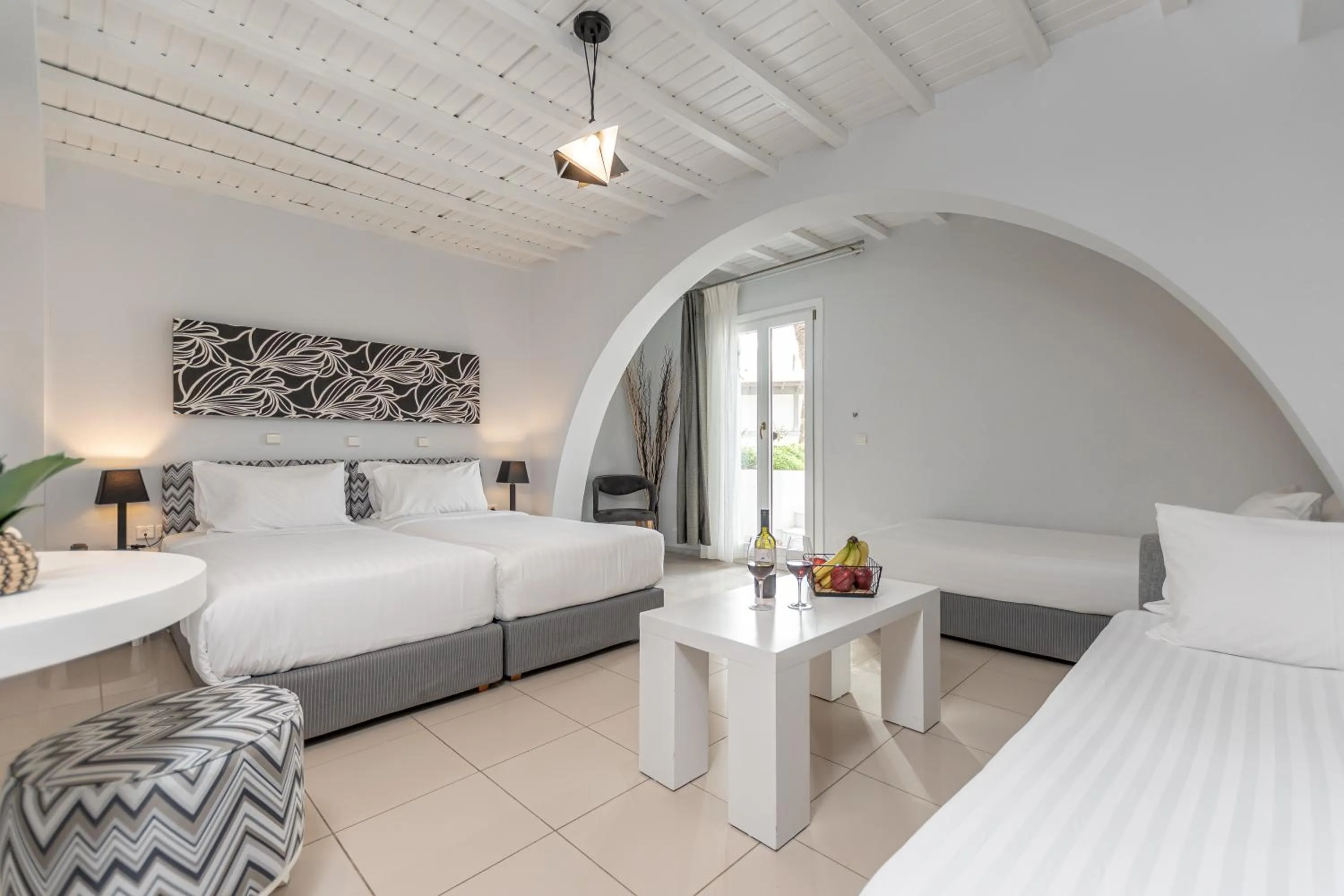 Photo of the whole room in Galaxy Hotel Naxos