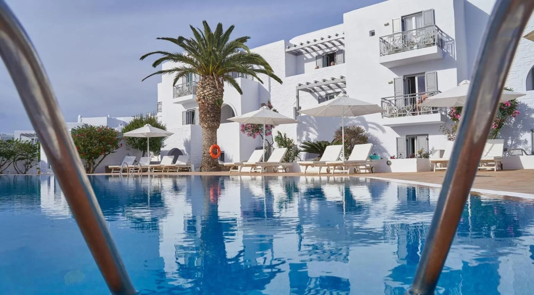 Property building in Galaxy Hotel Naxos