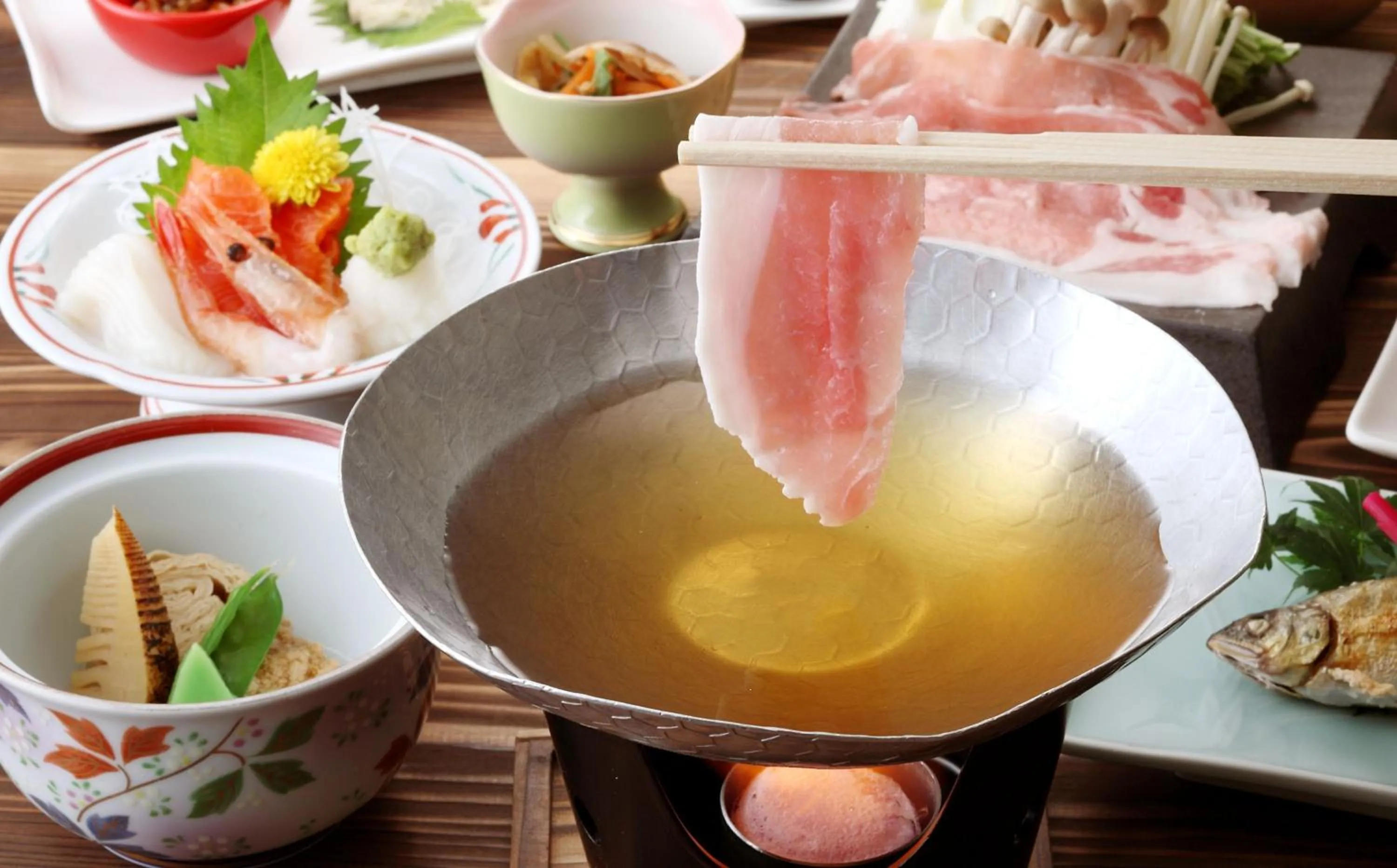 Food in Hotel Shirakawa Yunokura