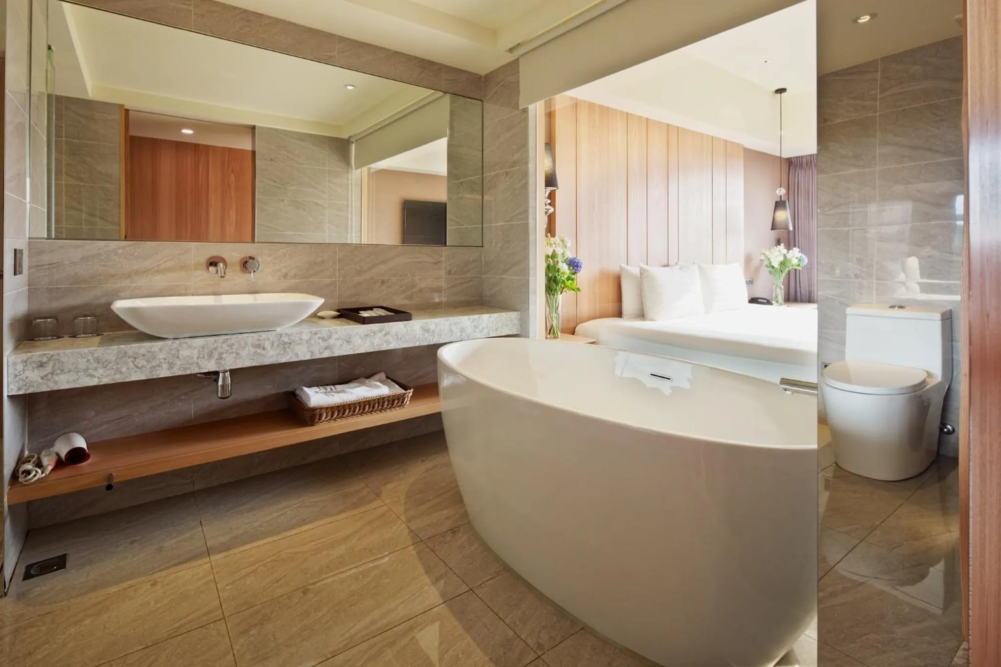 Bathroom in La Maison Hotel