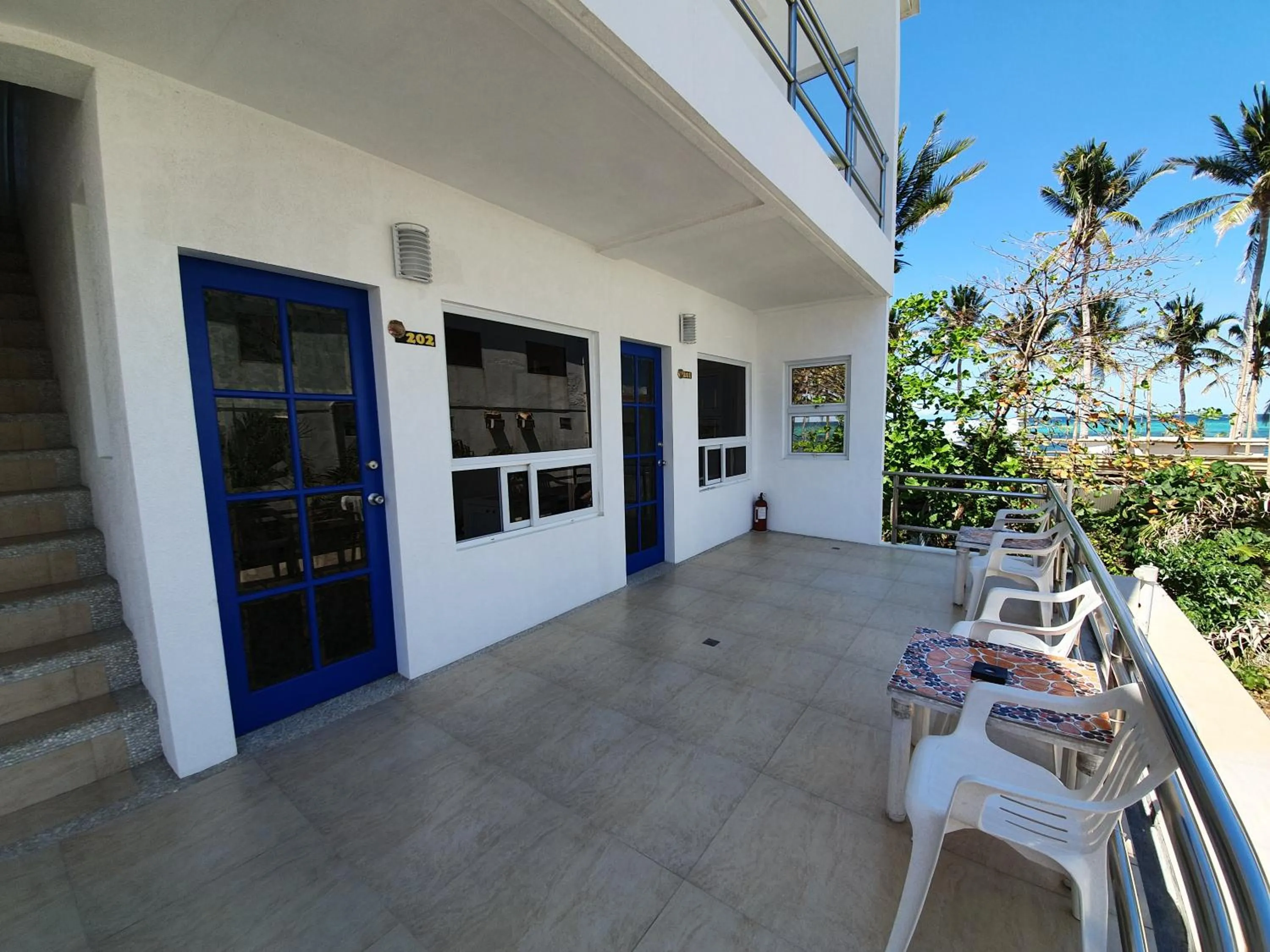 Patio in ClubBoracay Apartelle