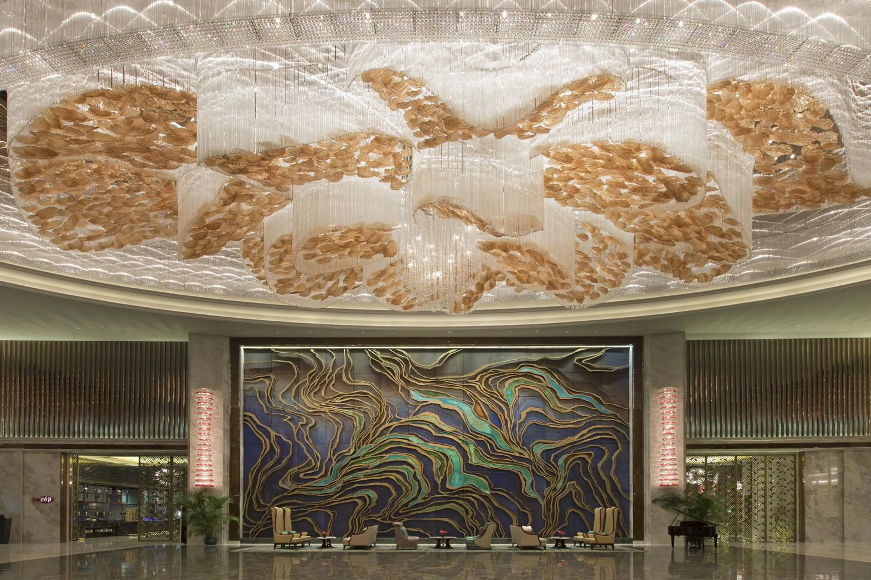 Decorative detail in Wanda Vista Nanning