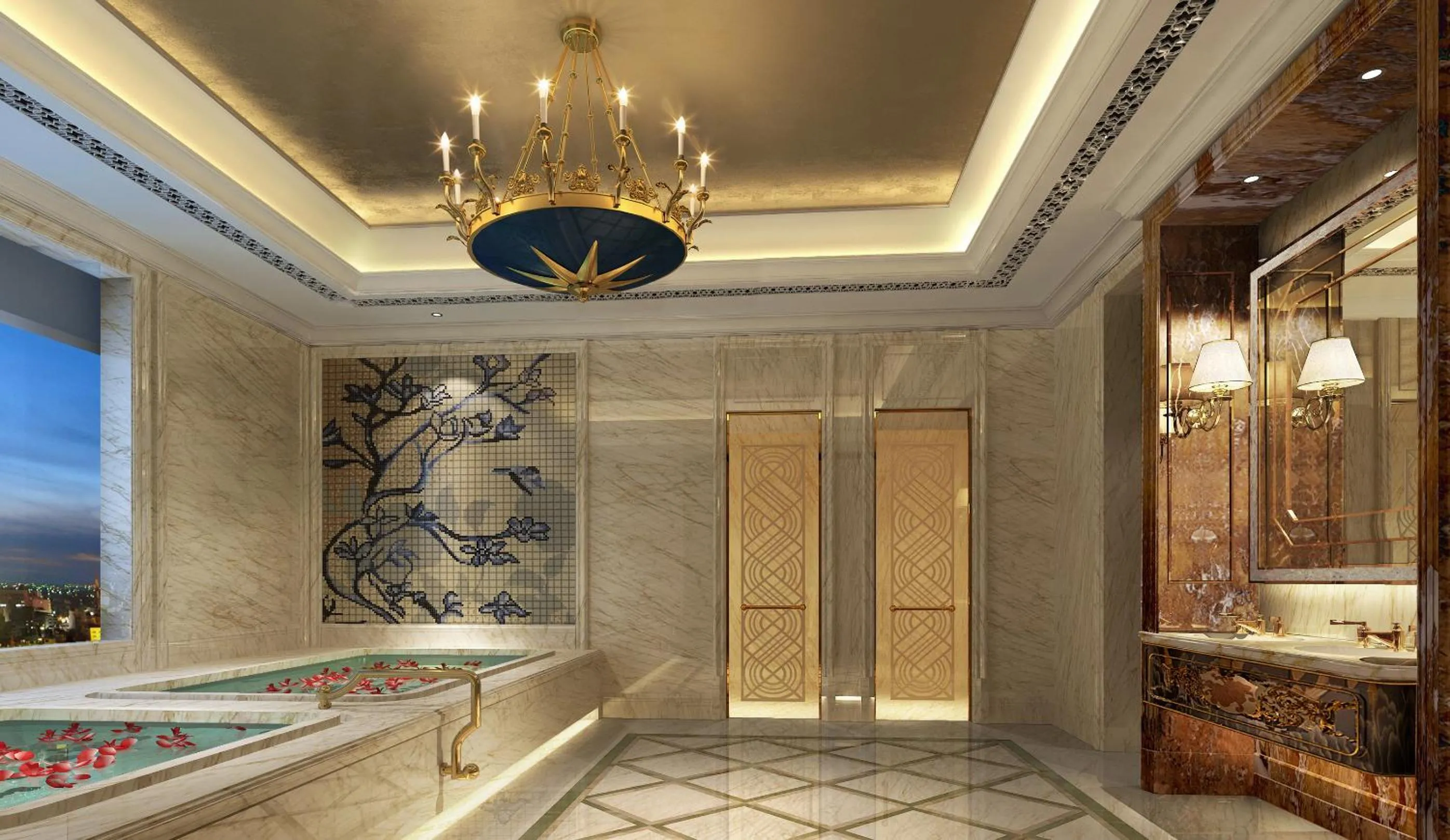 Bathroom in Wanda Vista Nanning