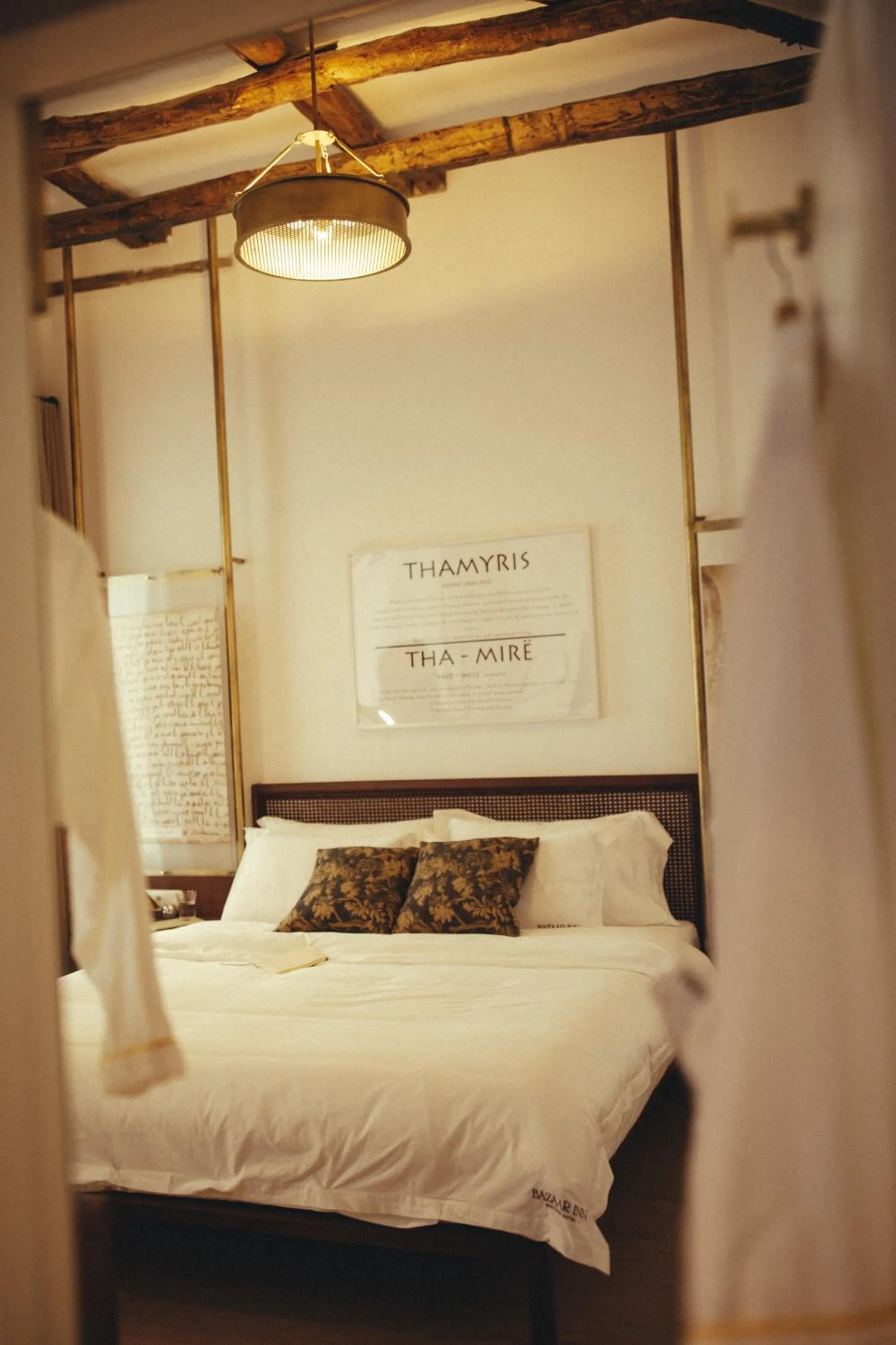 Bed in Bazaar Inn Hotel