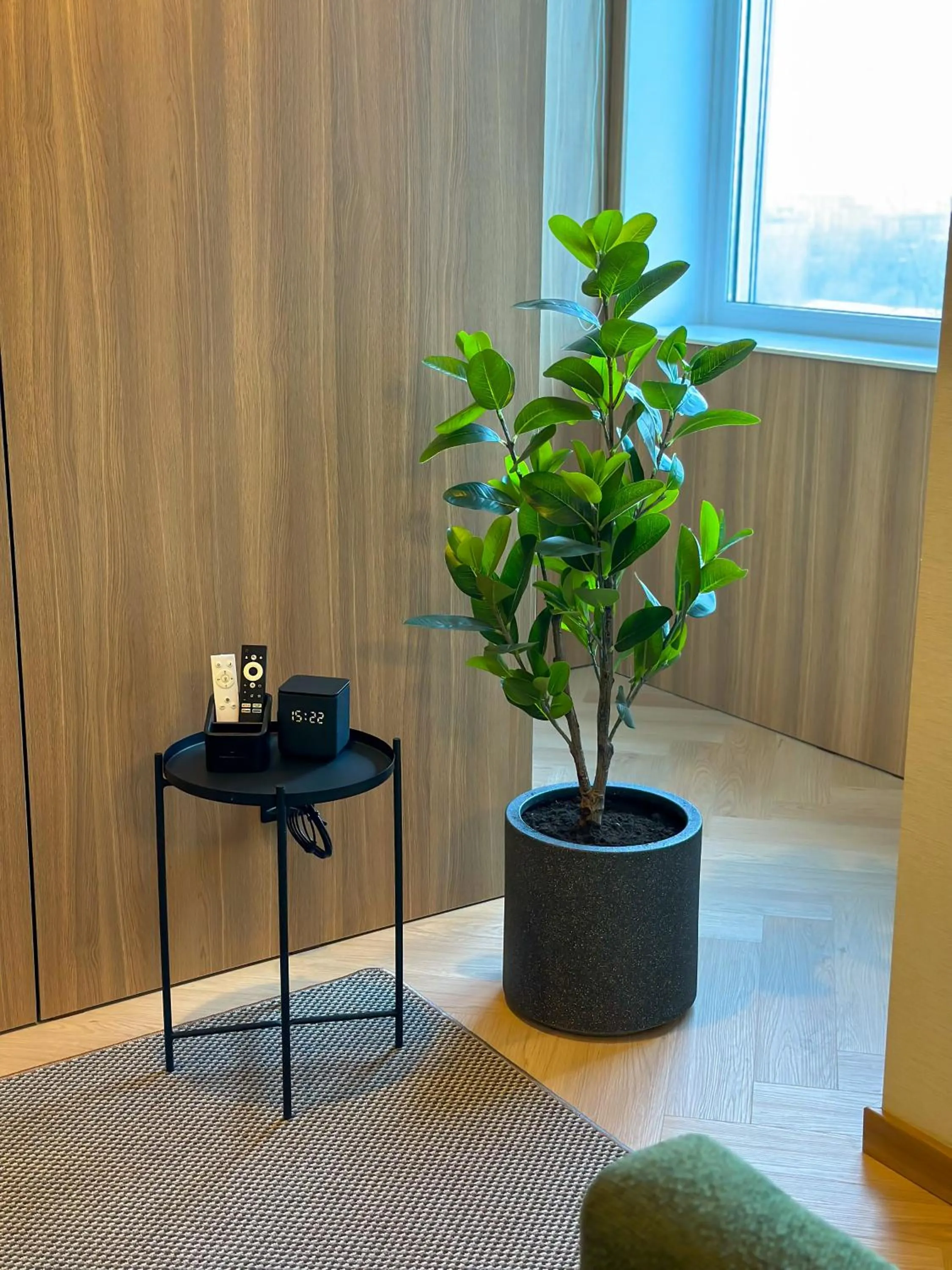 Seating area in Resident Hotel Abay