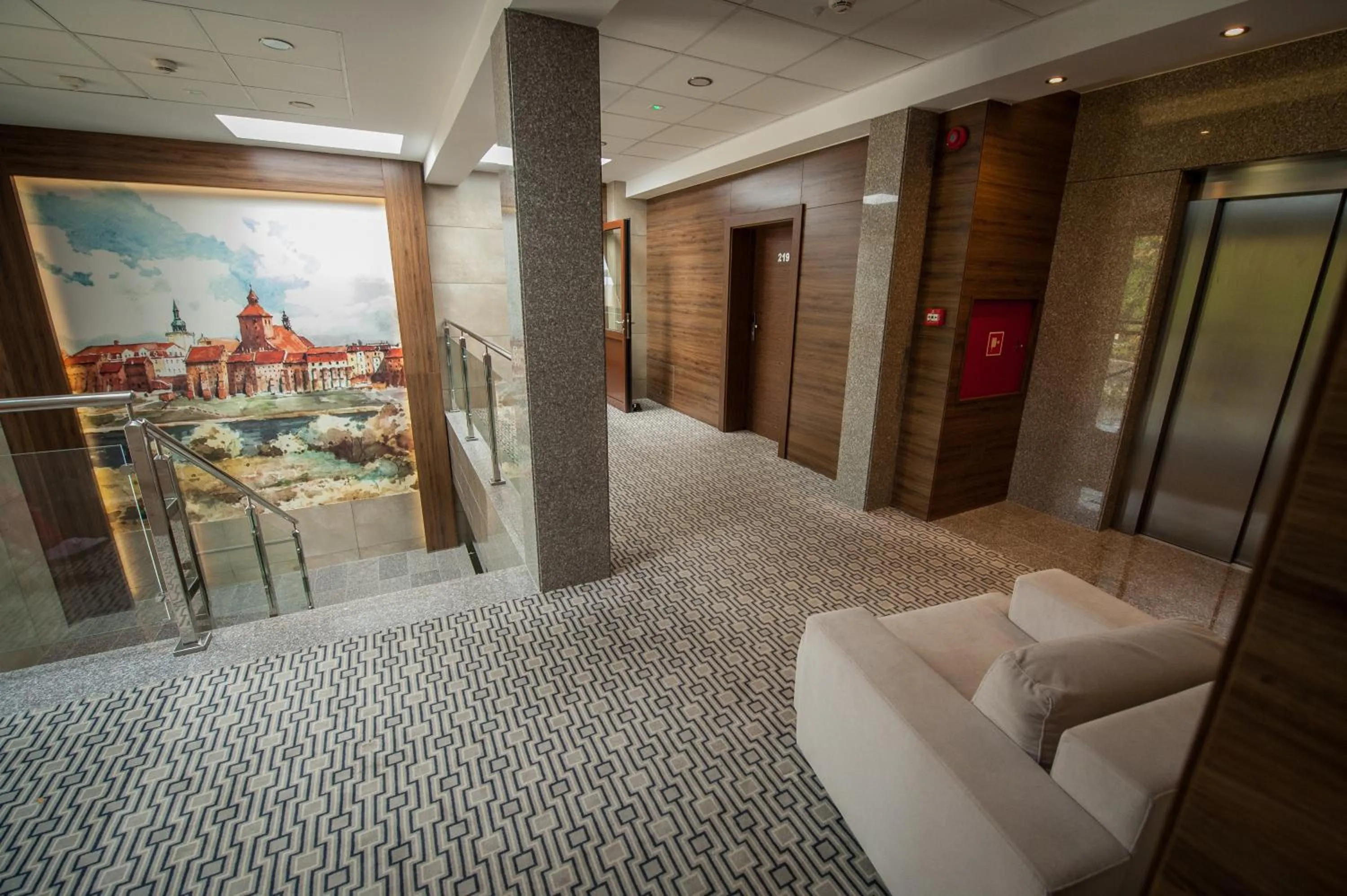 Floor plan in Hotel Rudnik