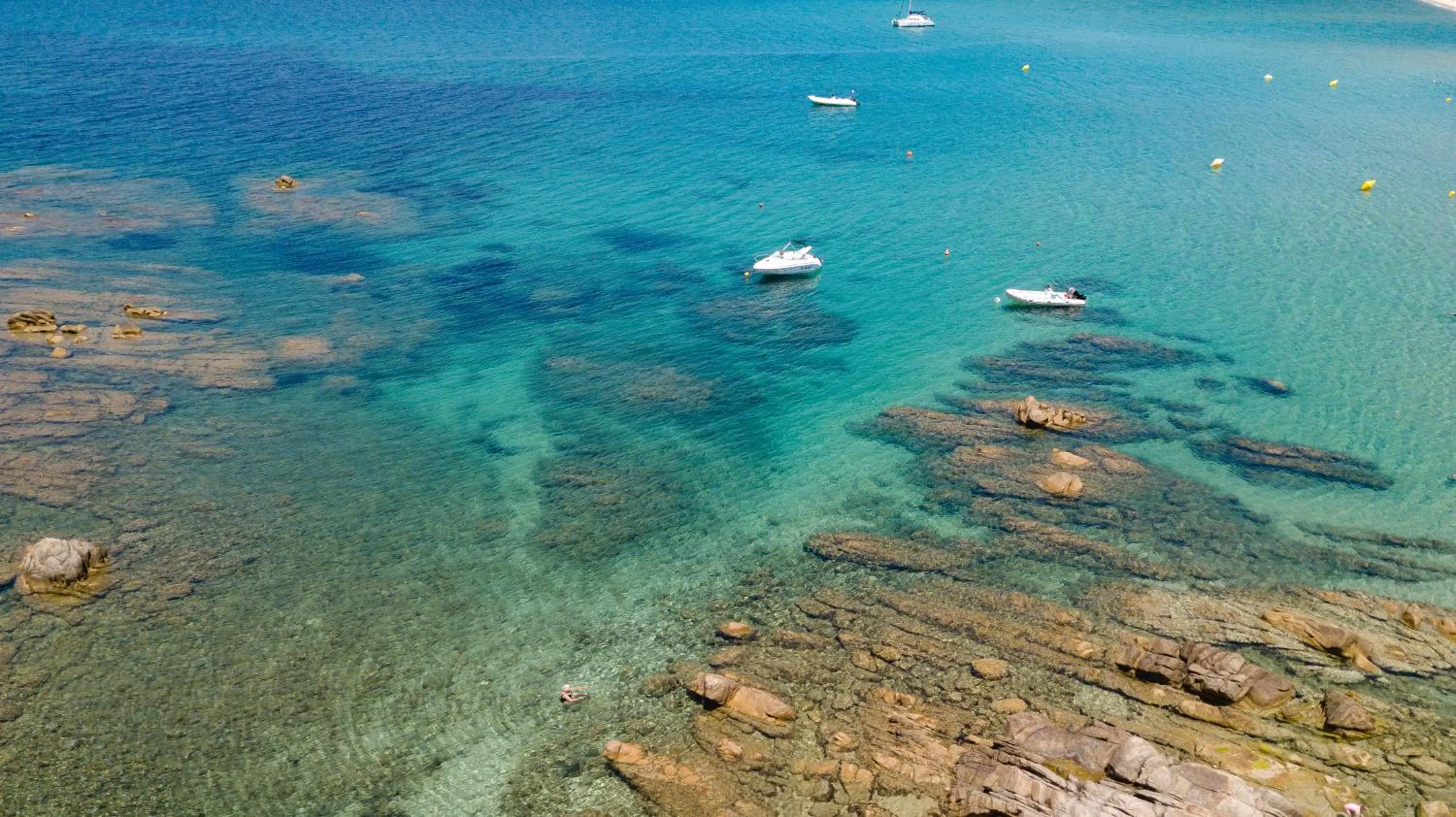 Bird's eye view in Résidence & Hotel U Livanti ECOLABEL