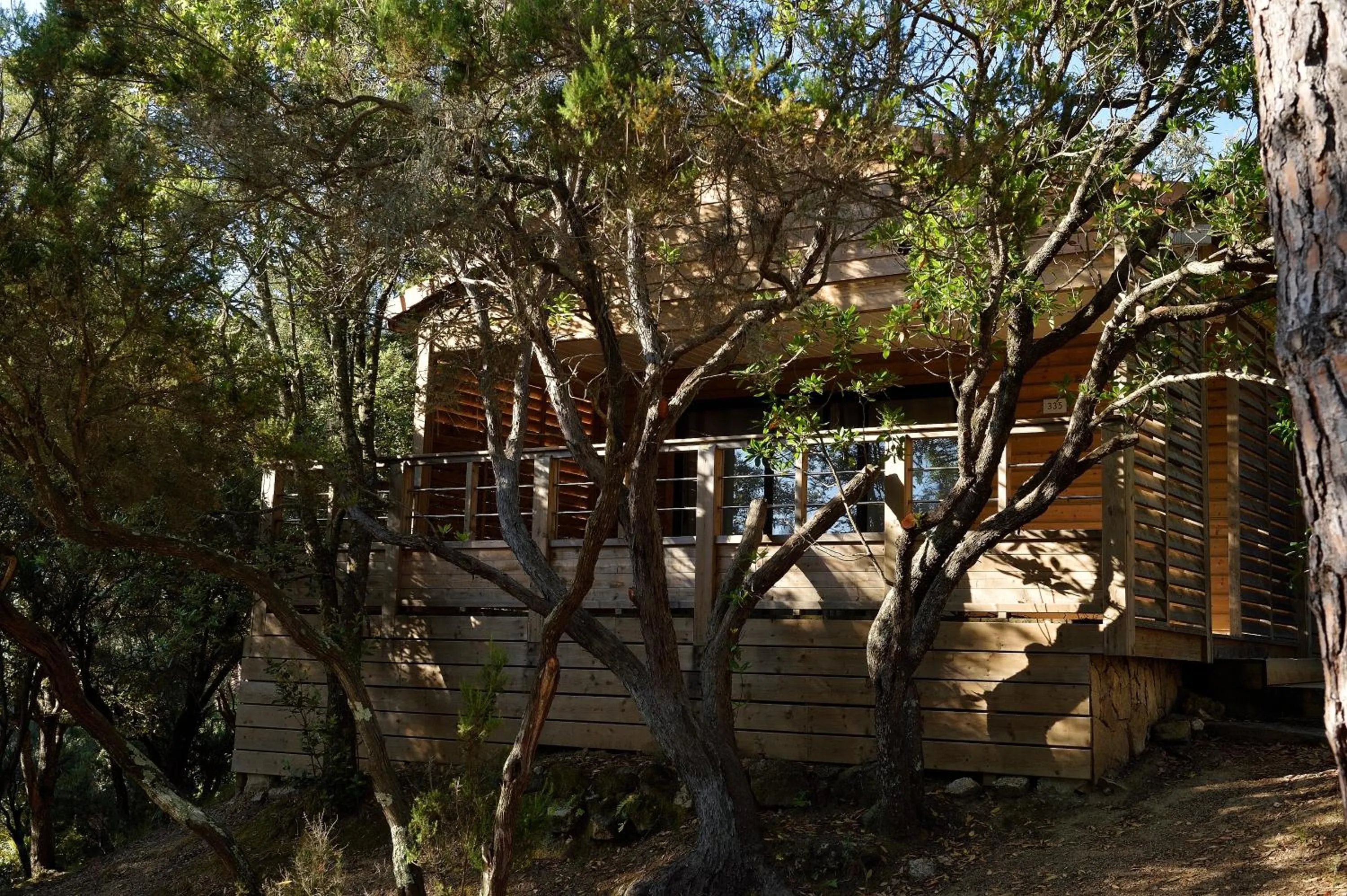 Patio in Résidence & Hotel U Livanti ECOLABEL