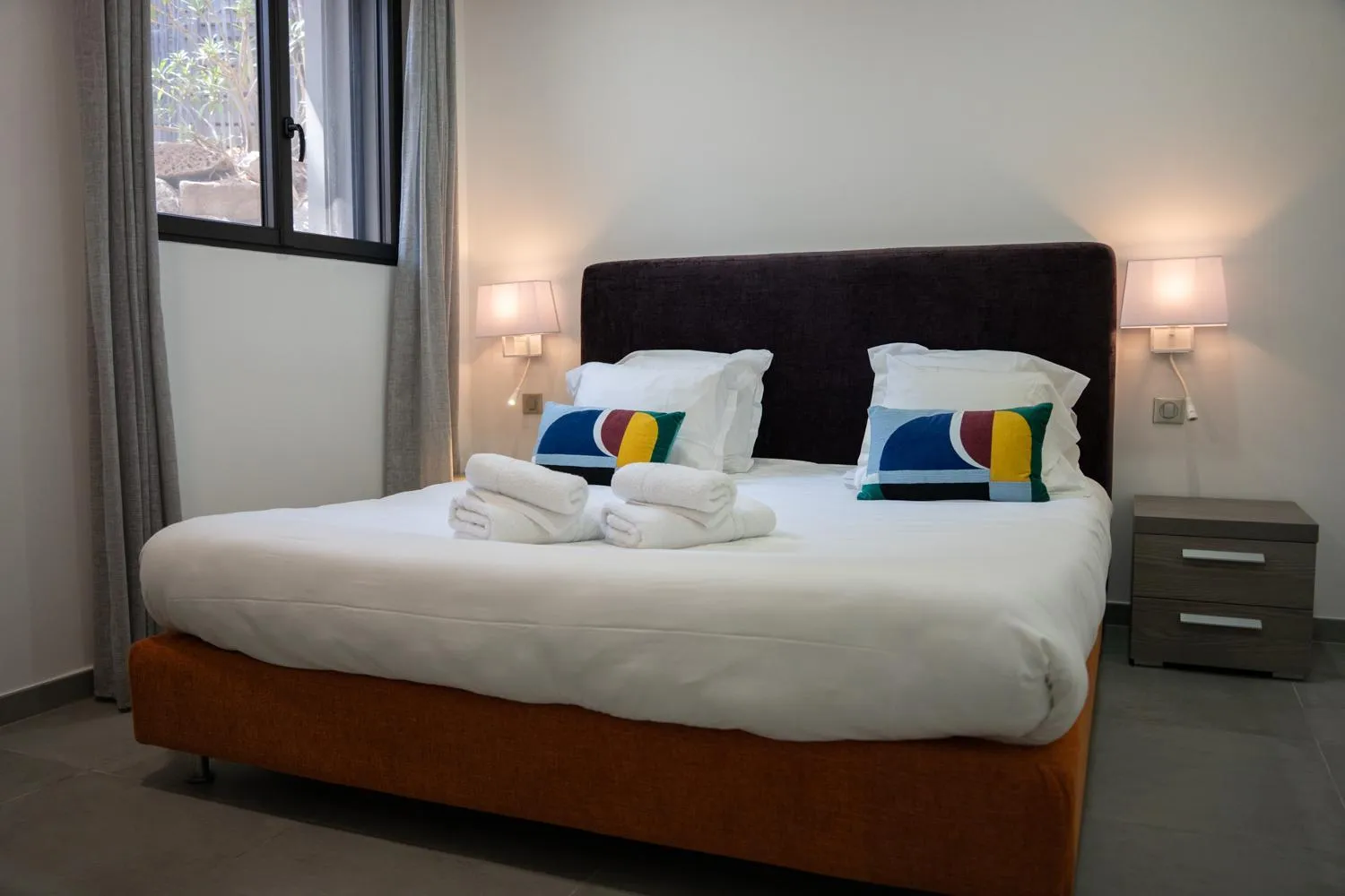 Bed in Résidence & Hotel U Livanti ECOLABEL