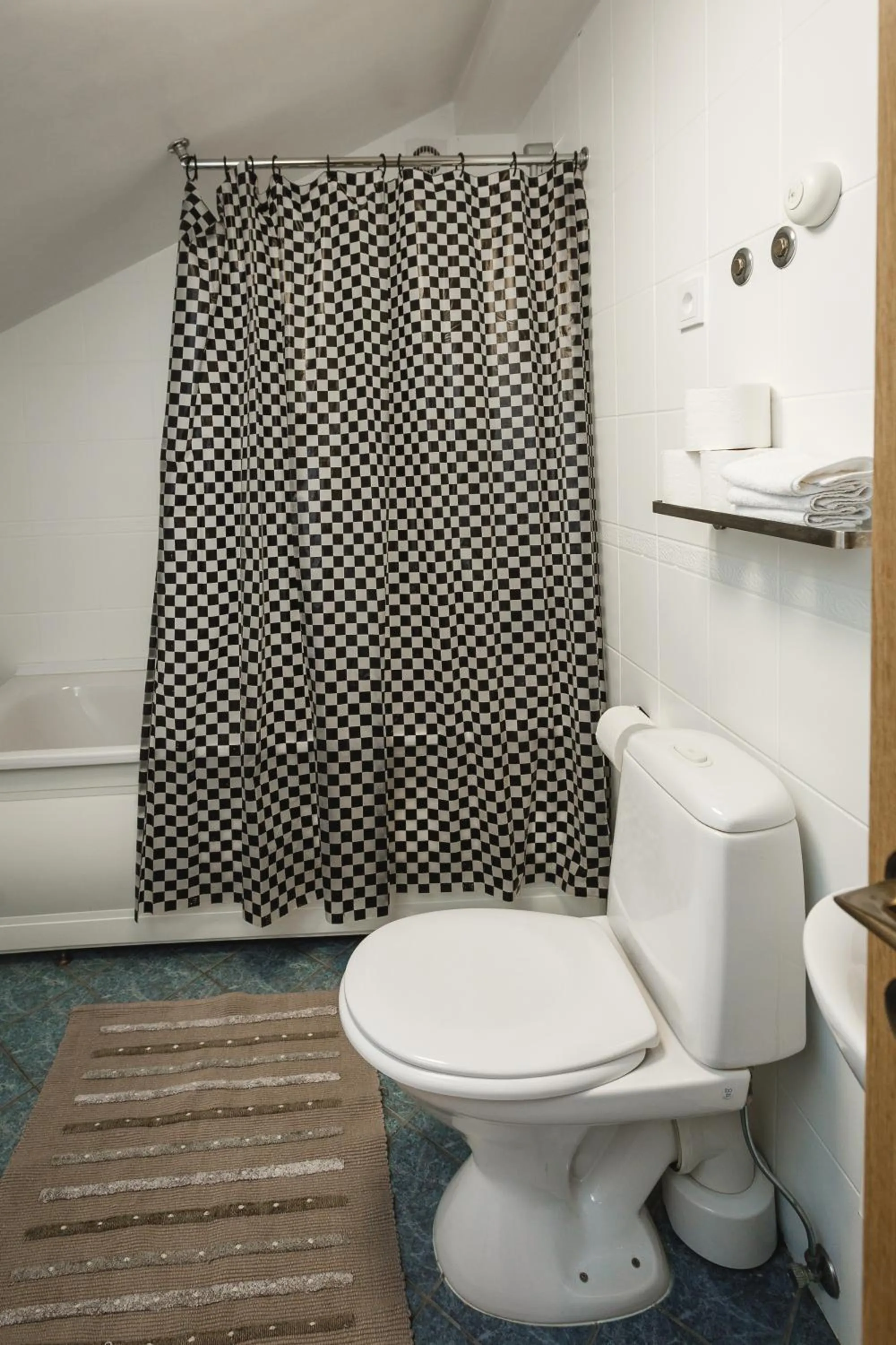 Bathroom in Bearsleys Downtown Apartments