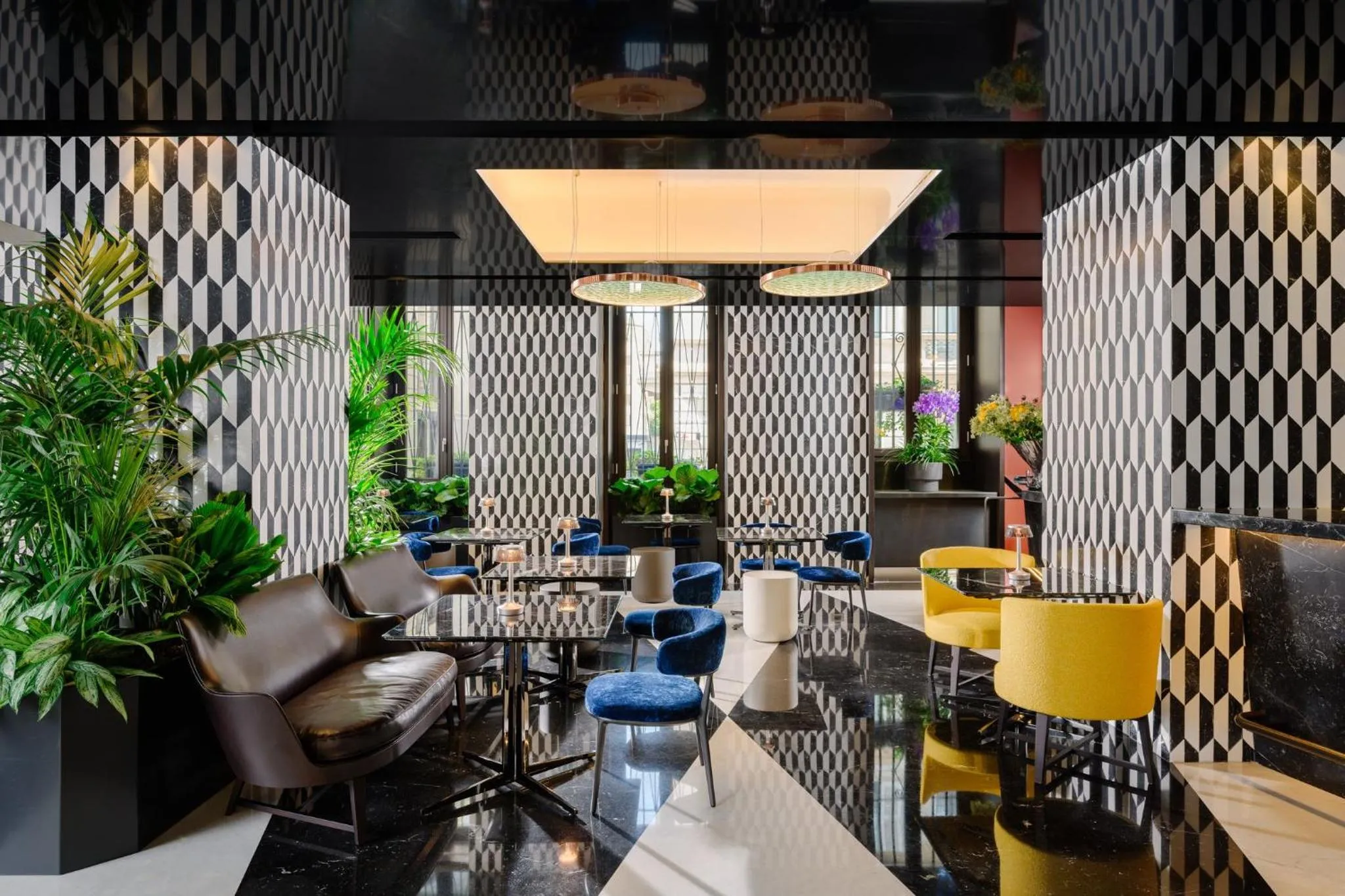 Garden in Mandarin Oriental, Milan