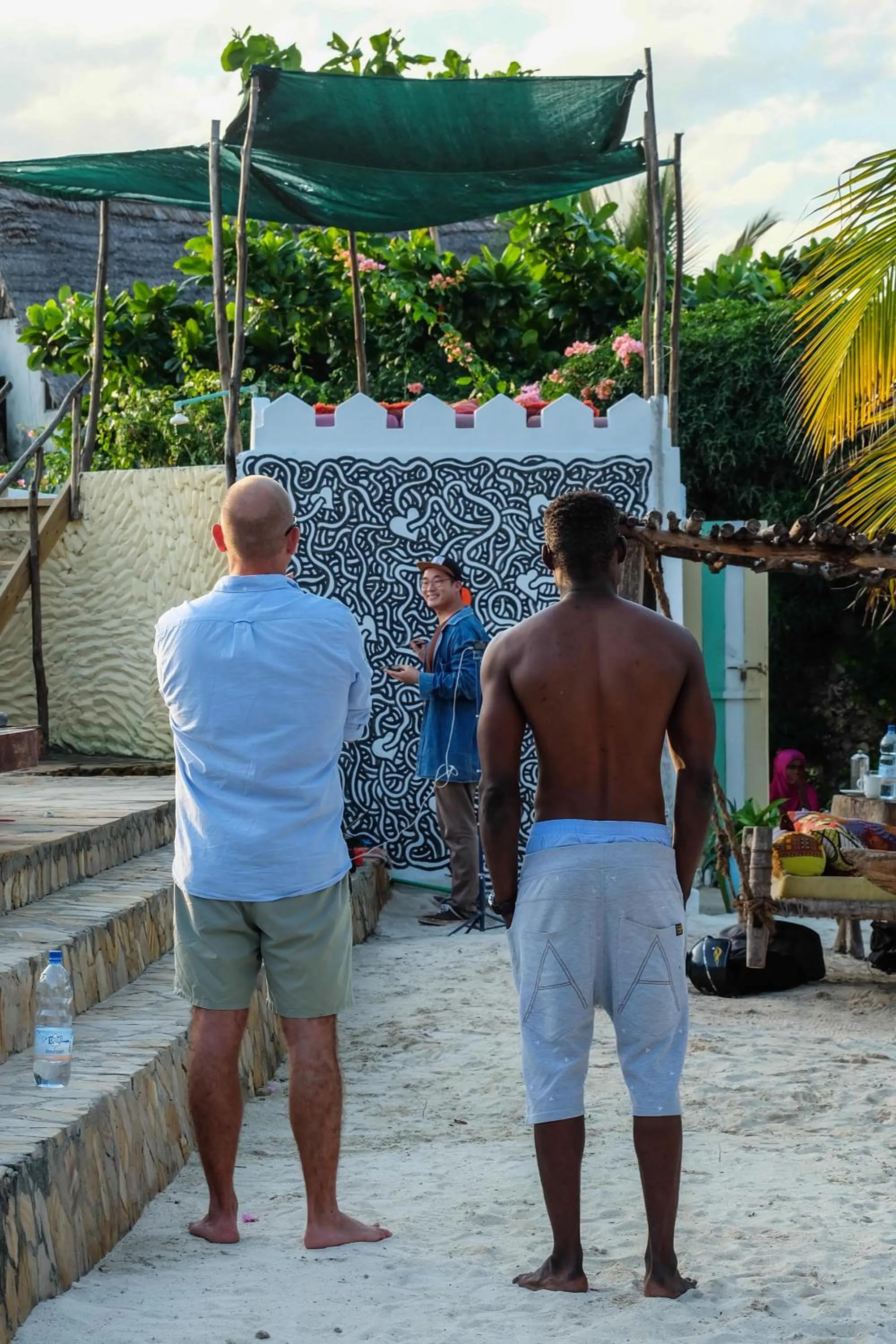 People in Seasons Lodge Zanzibar