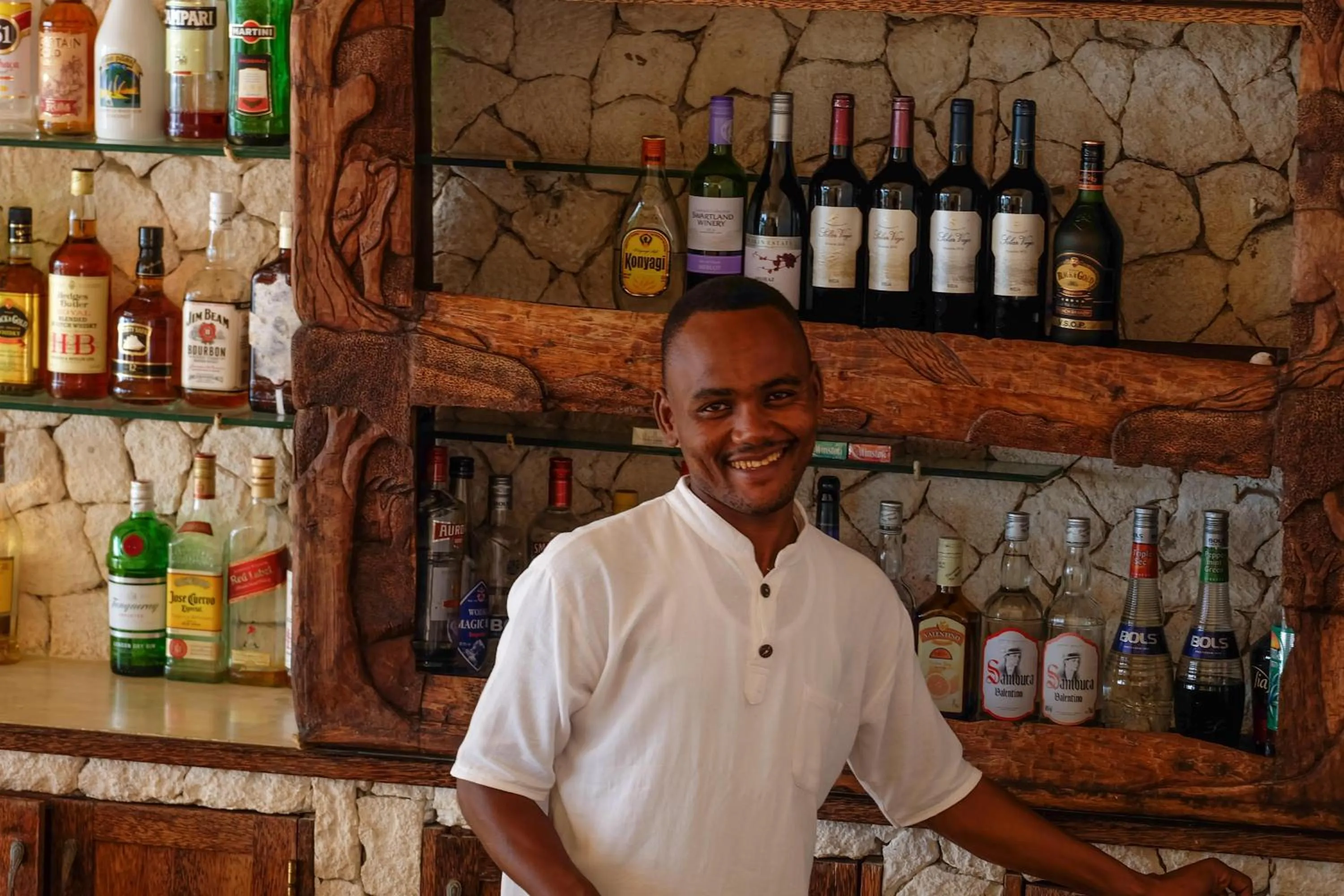 Staff in Seasons Lodge Zanzibar