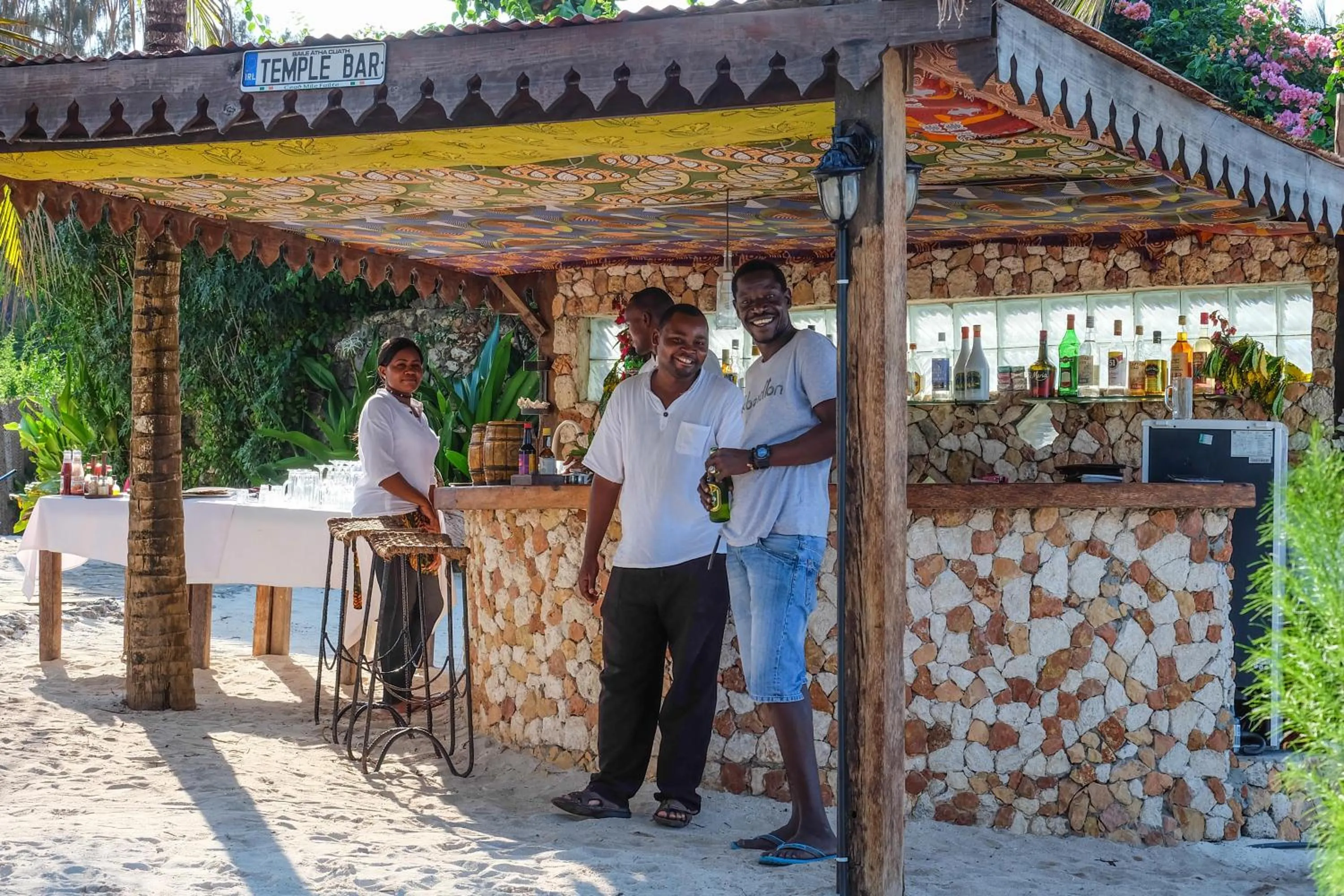Staff in Seasons Lodge Zanzibar