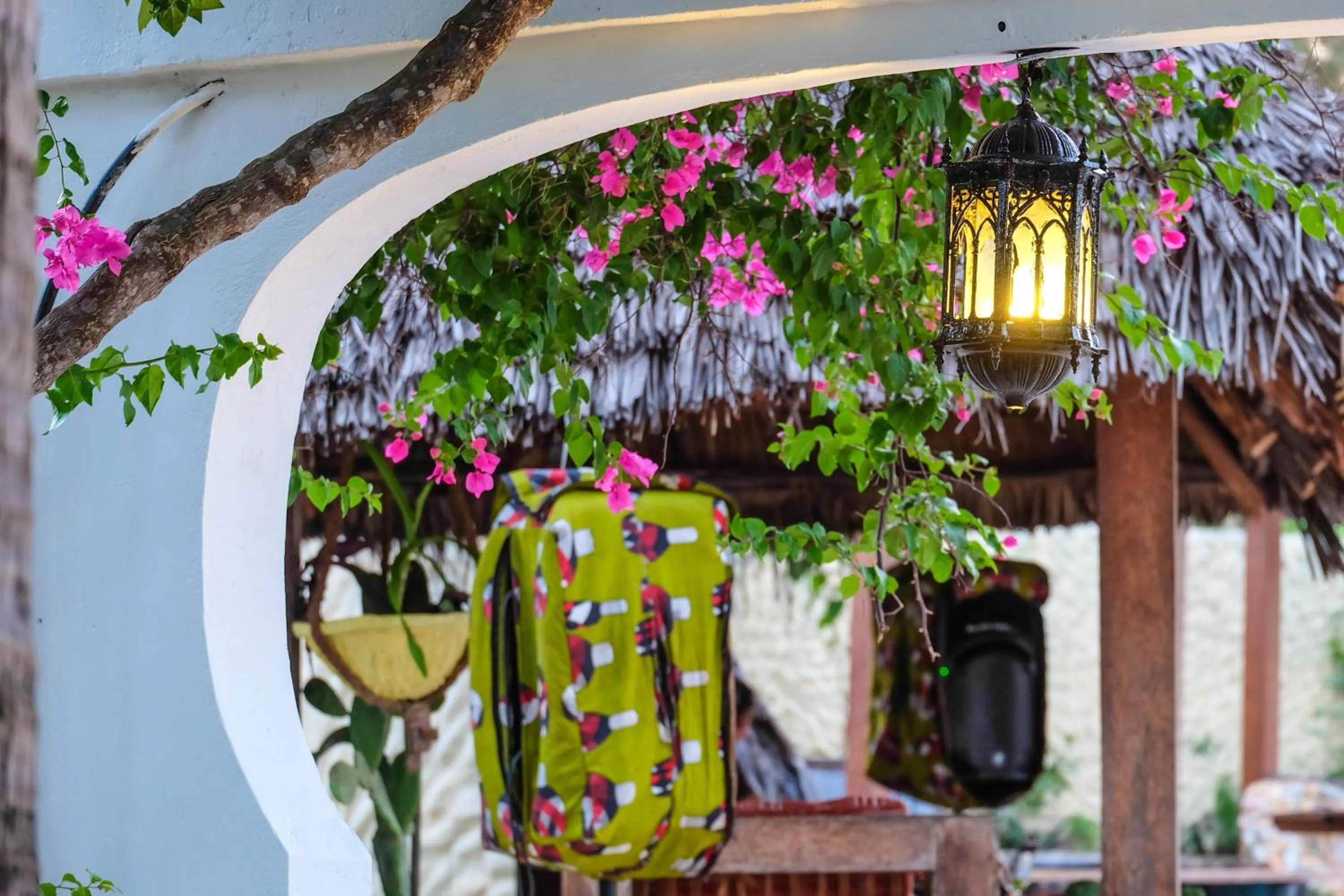 Facade/entrance in Seasons Lodge Zanzibar