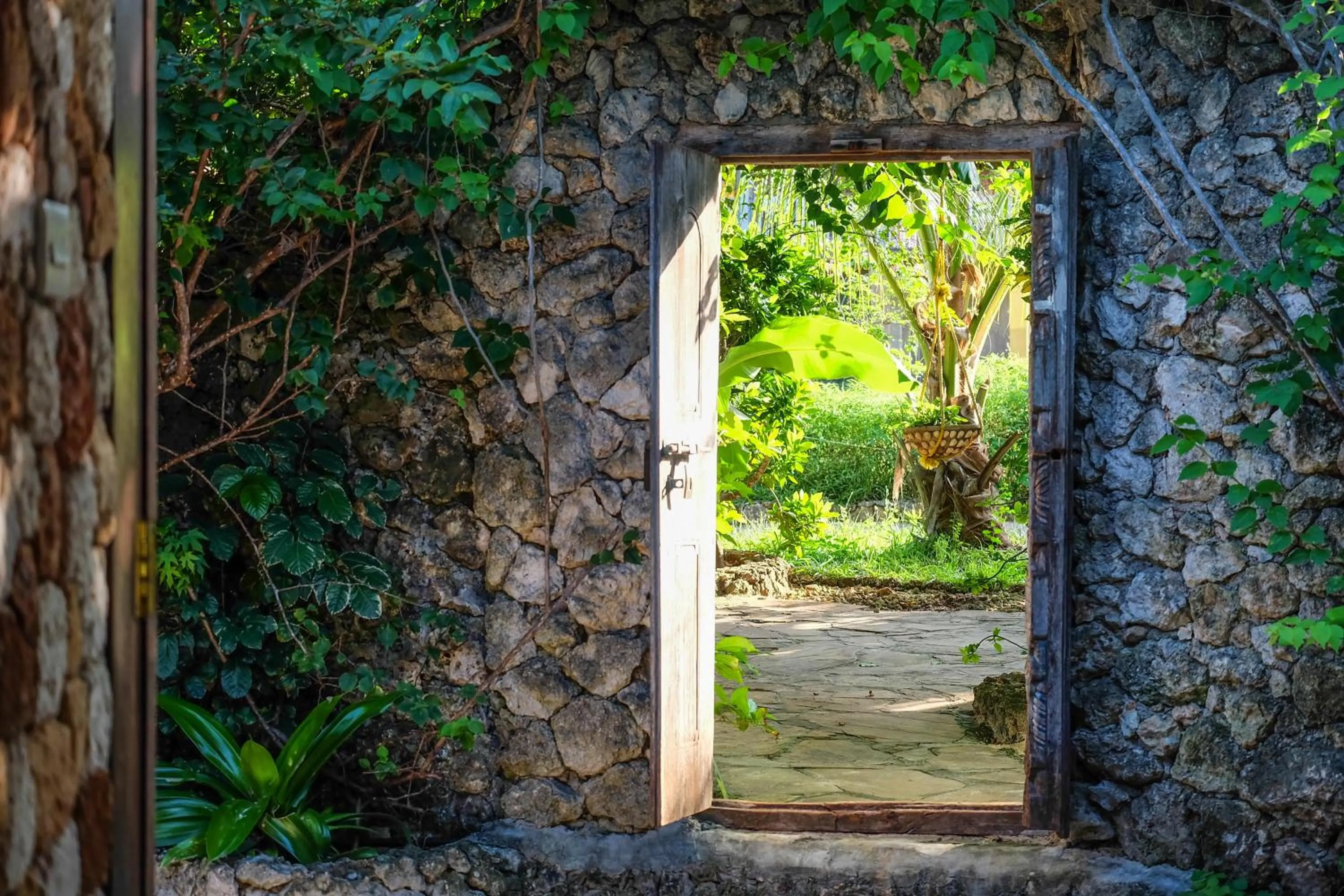 Garden in Seasons Lodge Zanzibar