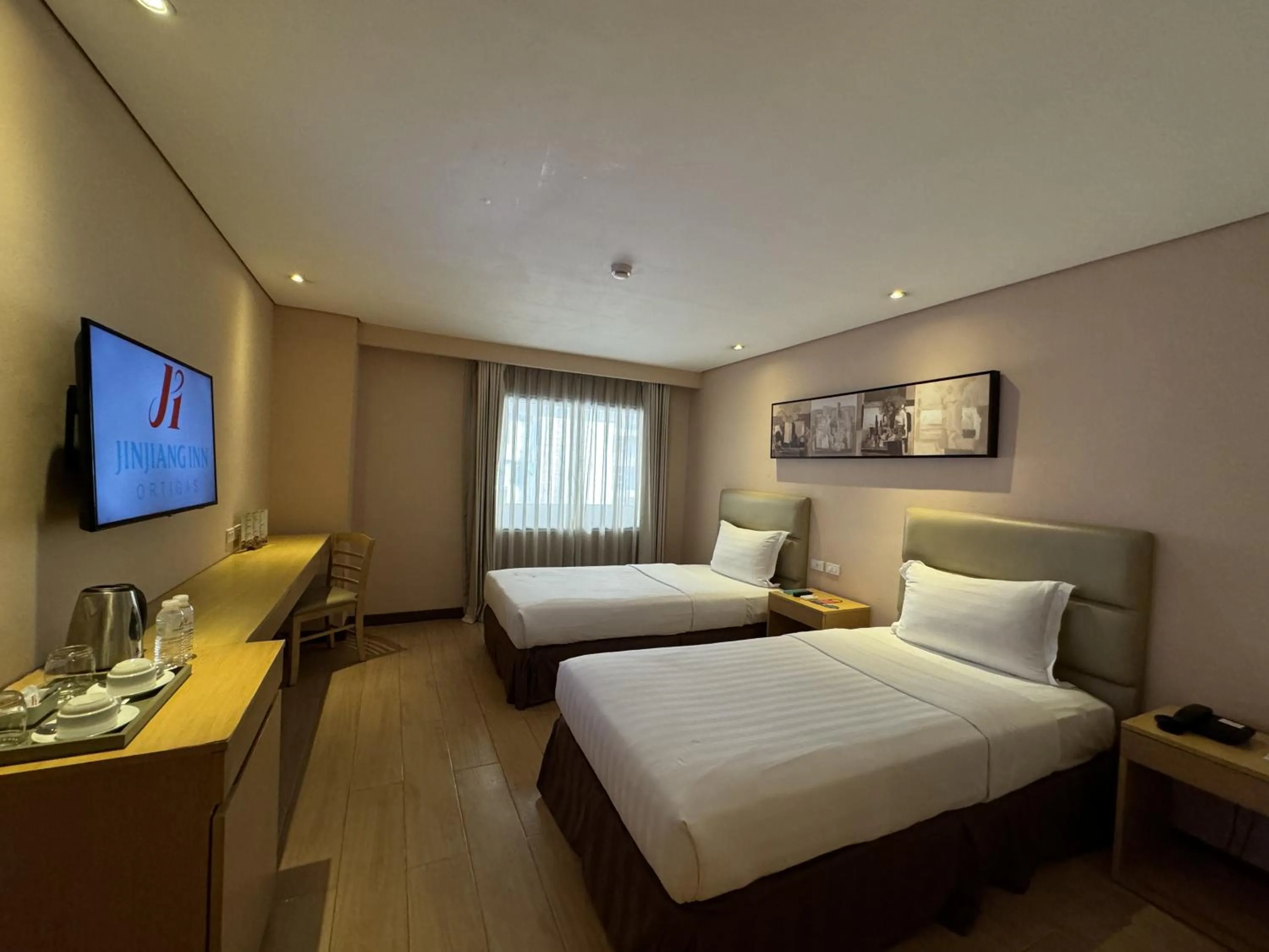 Bed in Jinjiang Inn - Ortigas
