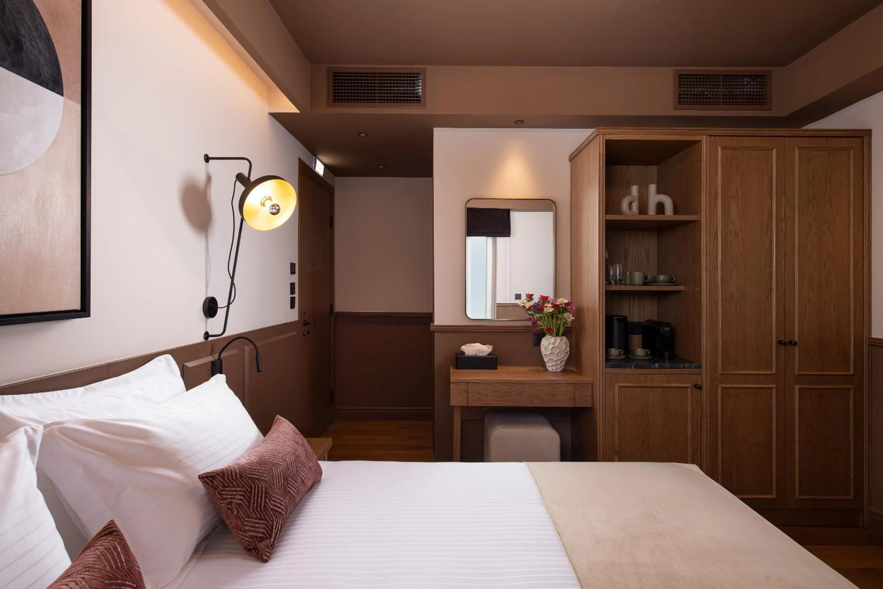 Bed in The K Nest Hotel Nafplio