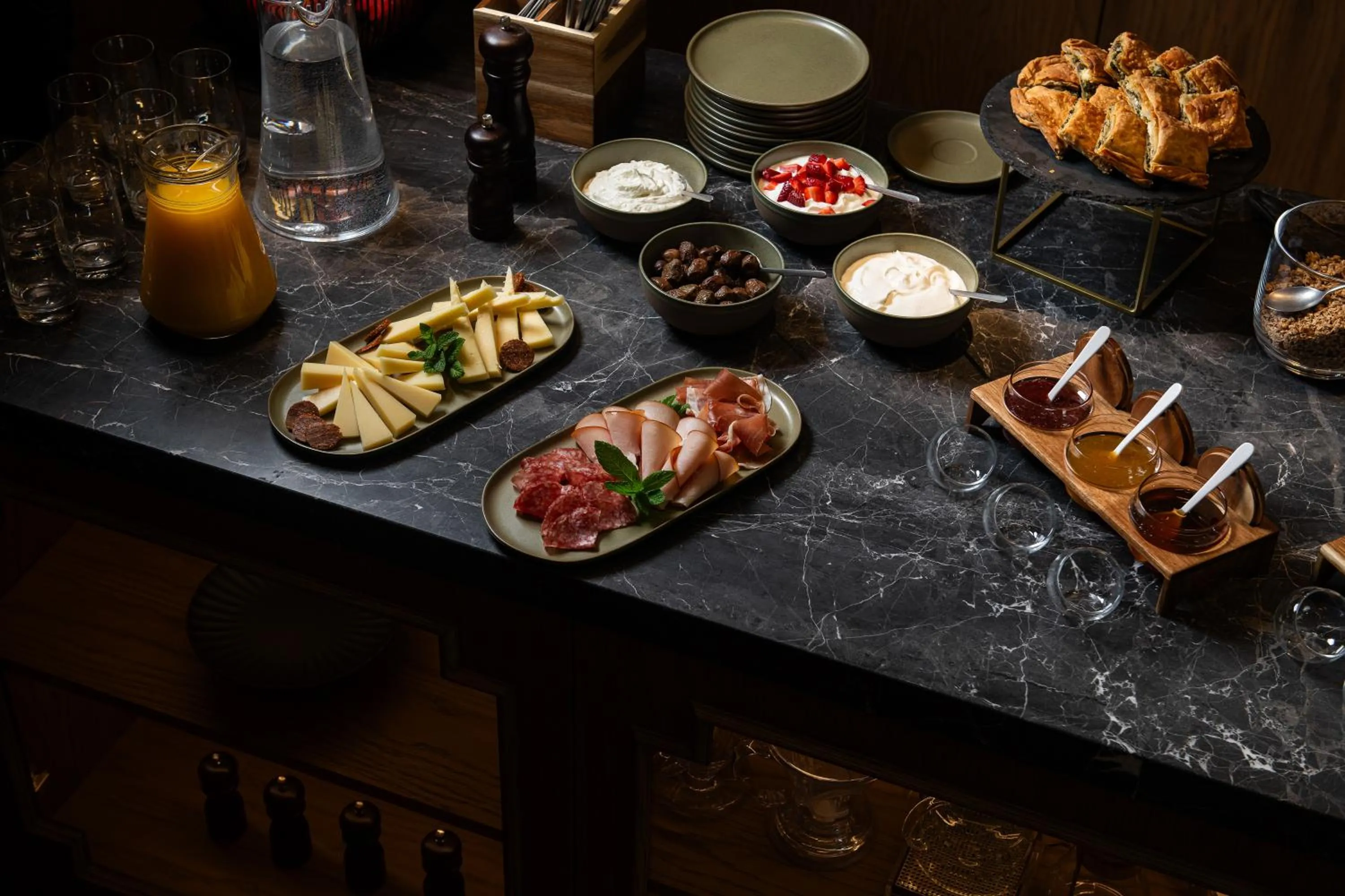 Food and drinks in The K Nest Hotel Nafplio