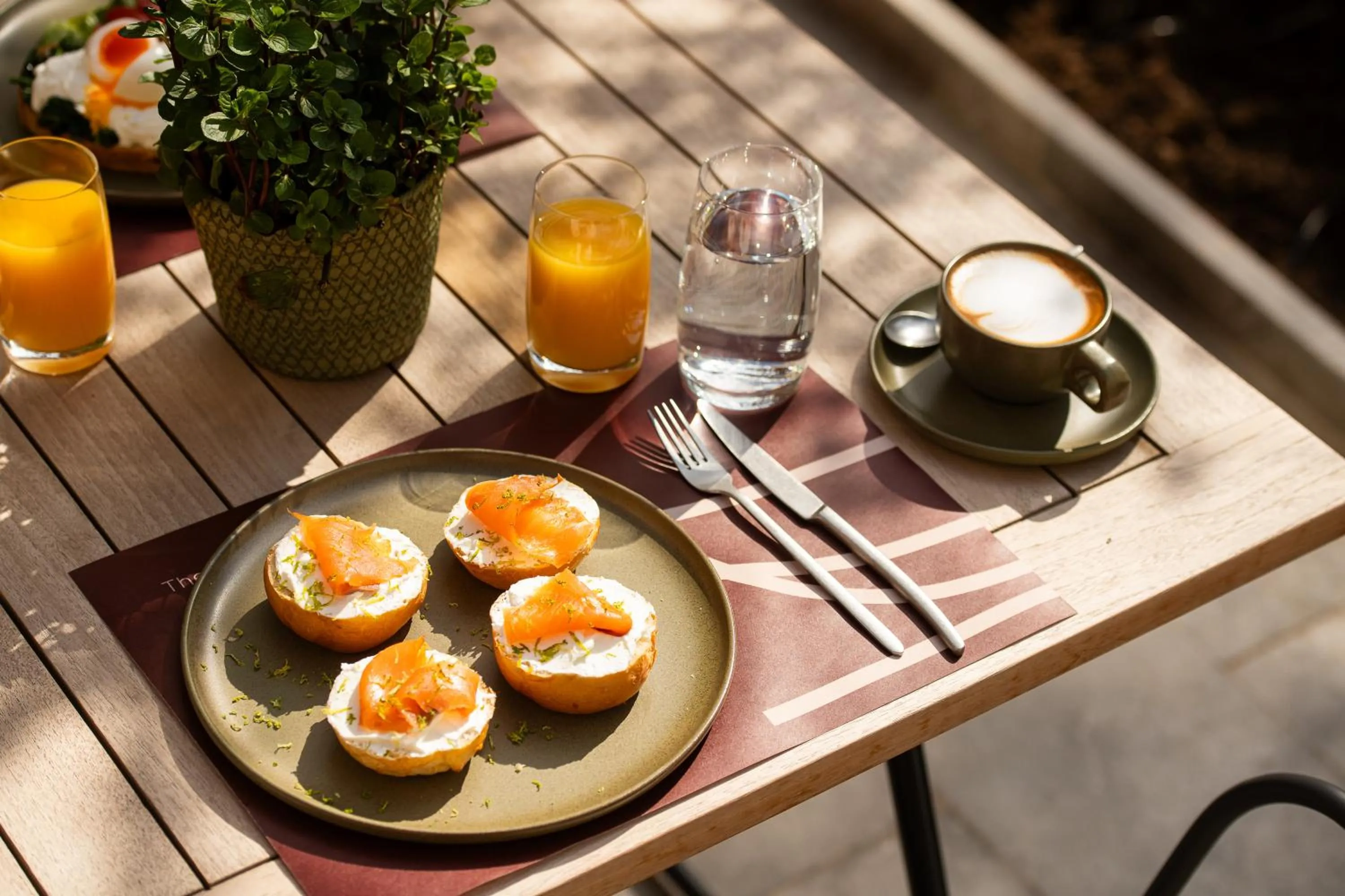 Food and drinks in The K Nest Hotel Nafplio