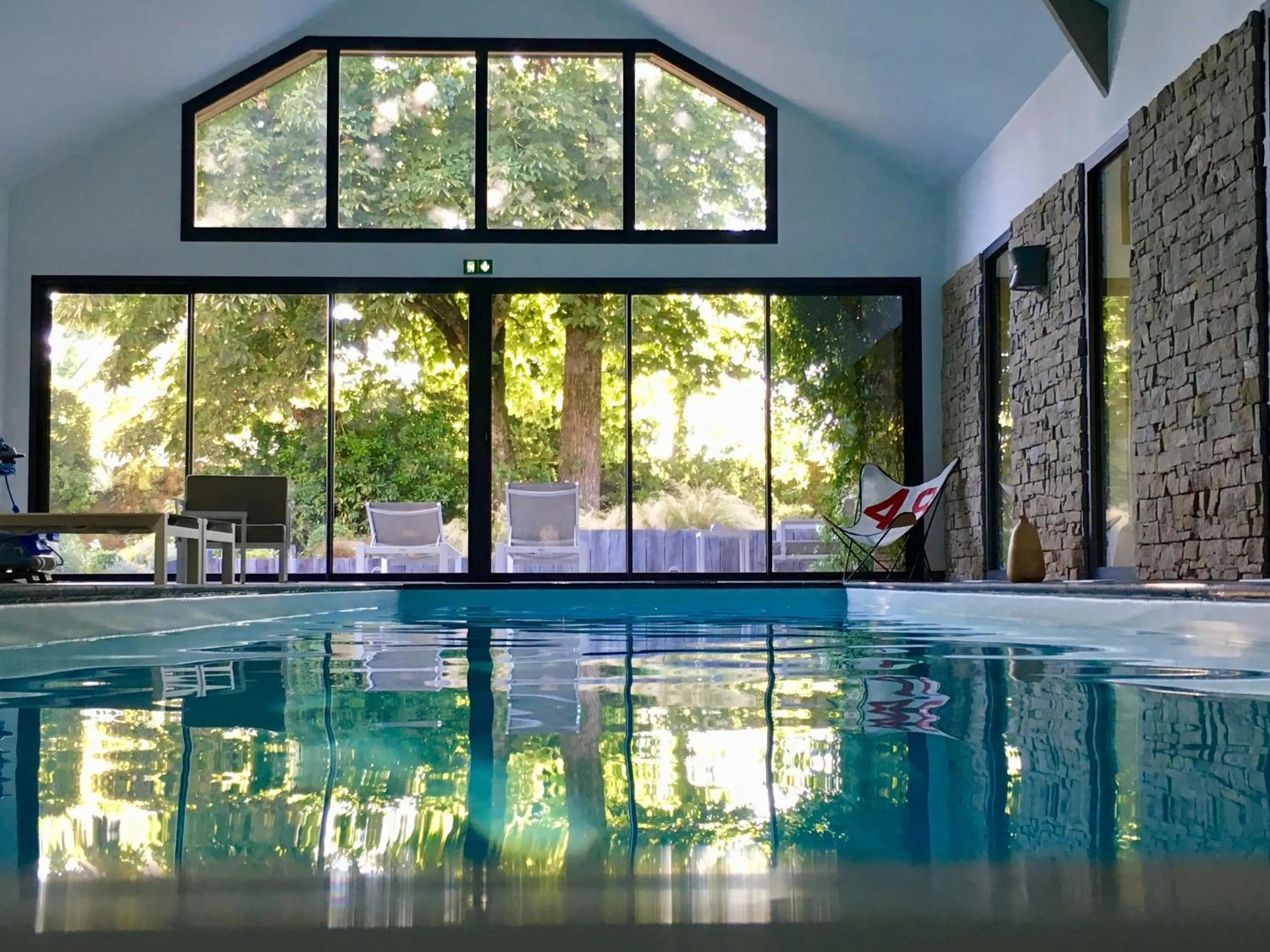 Swimming pool in Manoir des Eperviers
