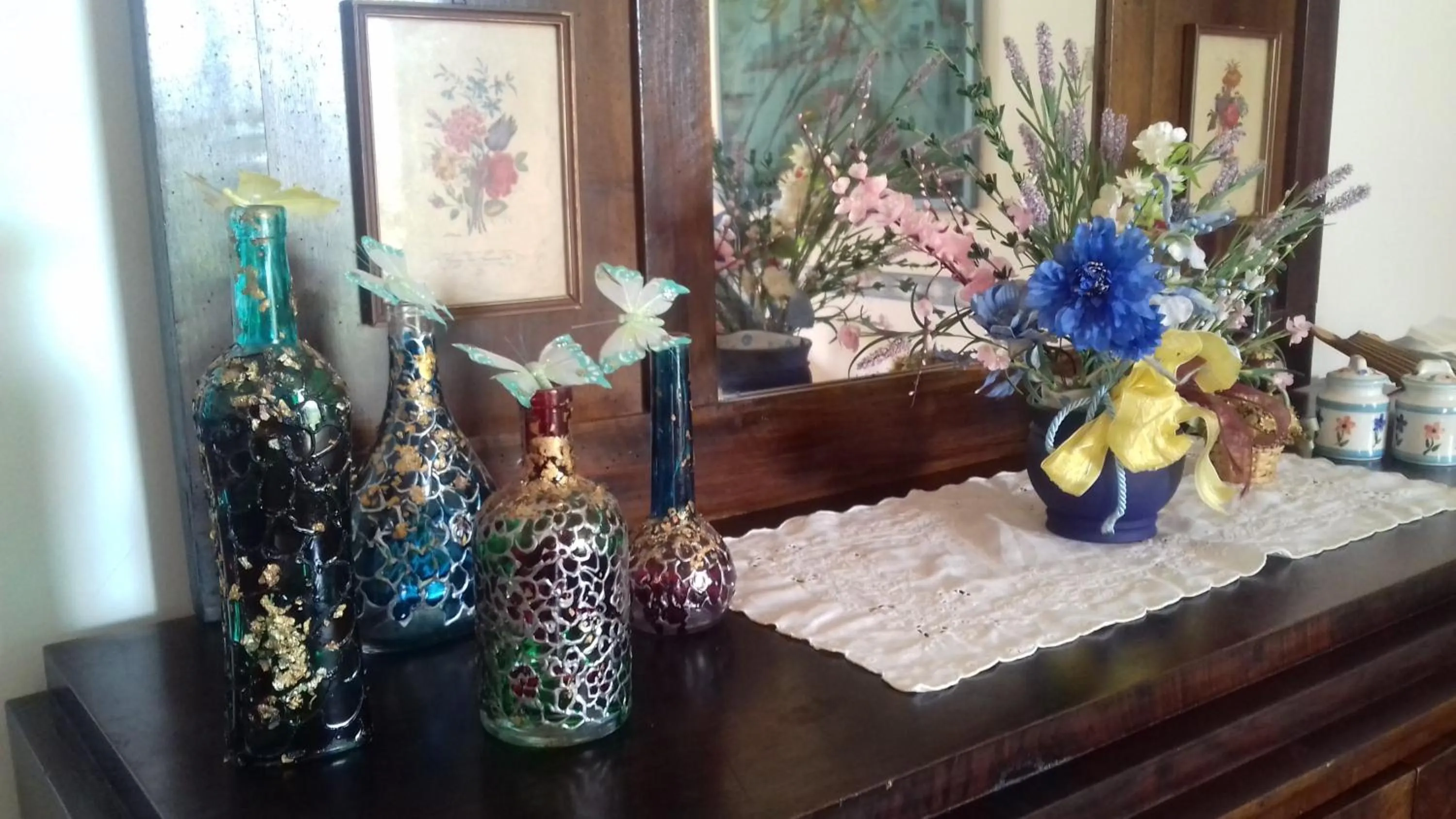 Communal lounge/ TV room in Il Nido del Pettirosso