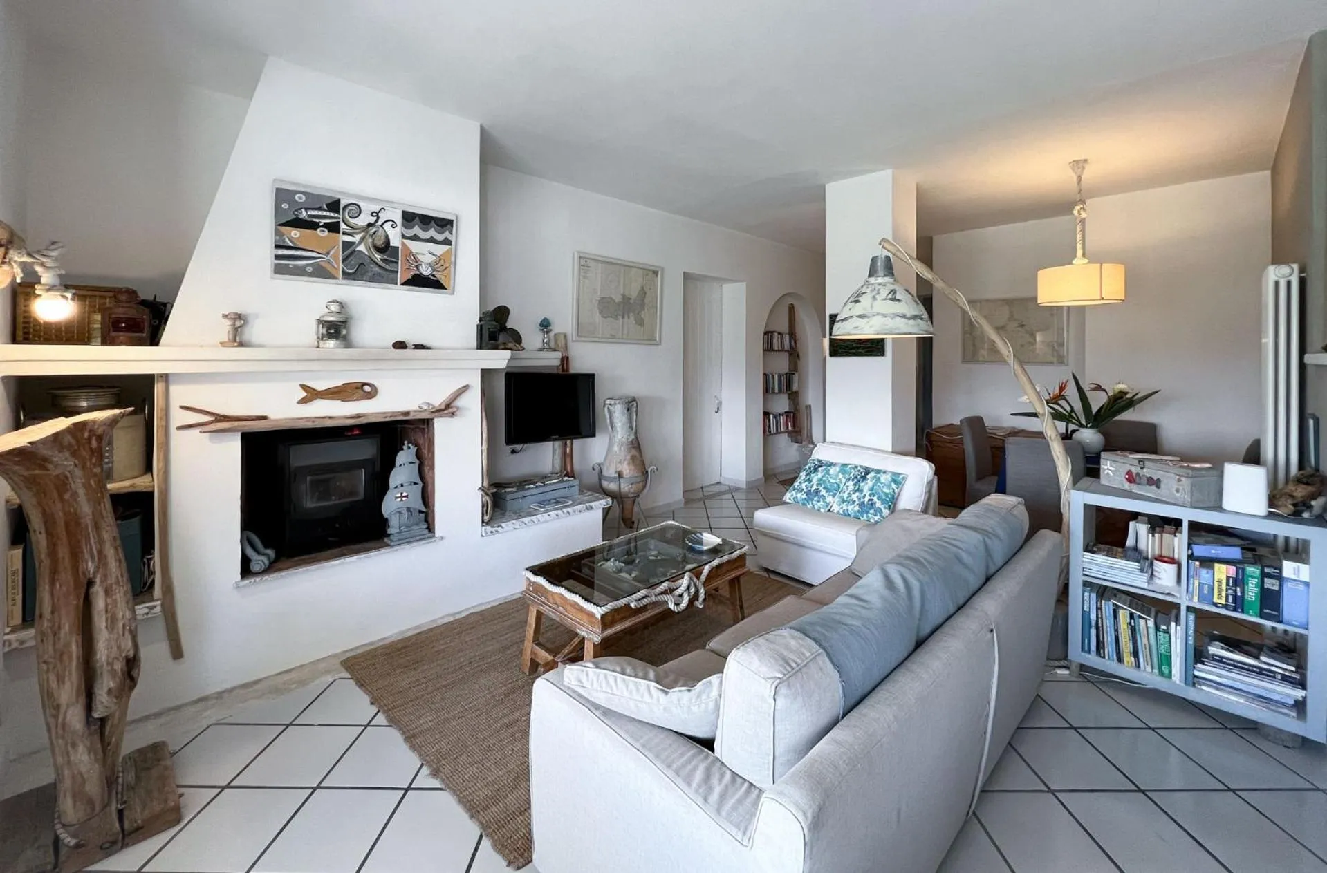 Living room in A casa di Enrico B&B