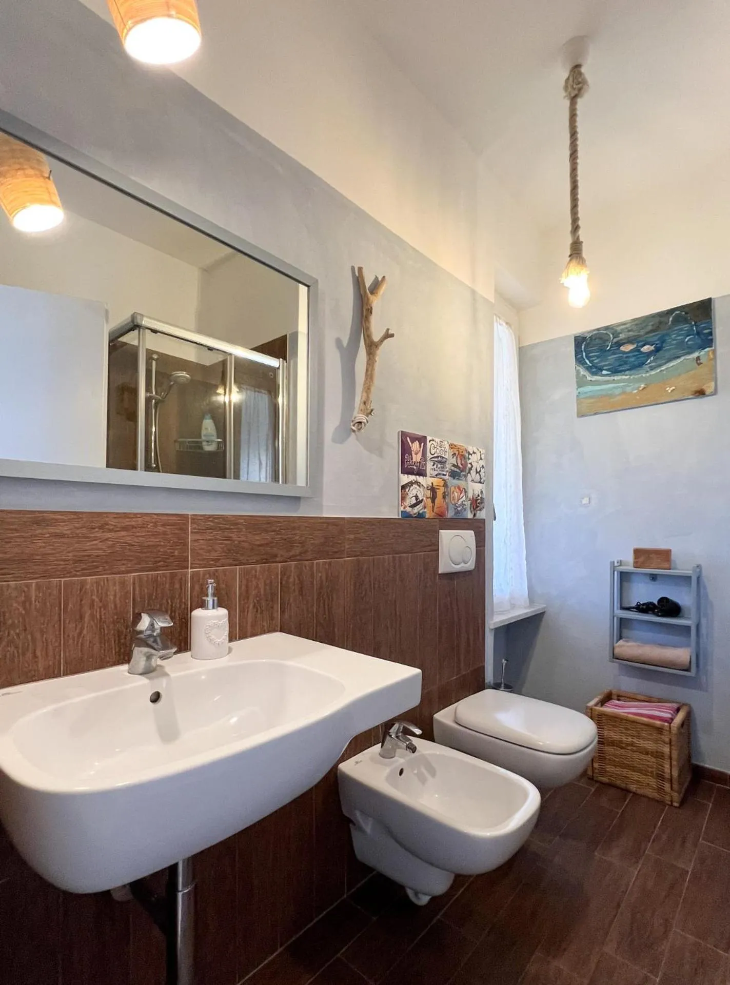 Bathroom in A casa di Enrico B&B