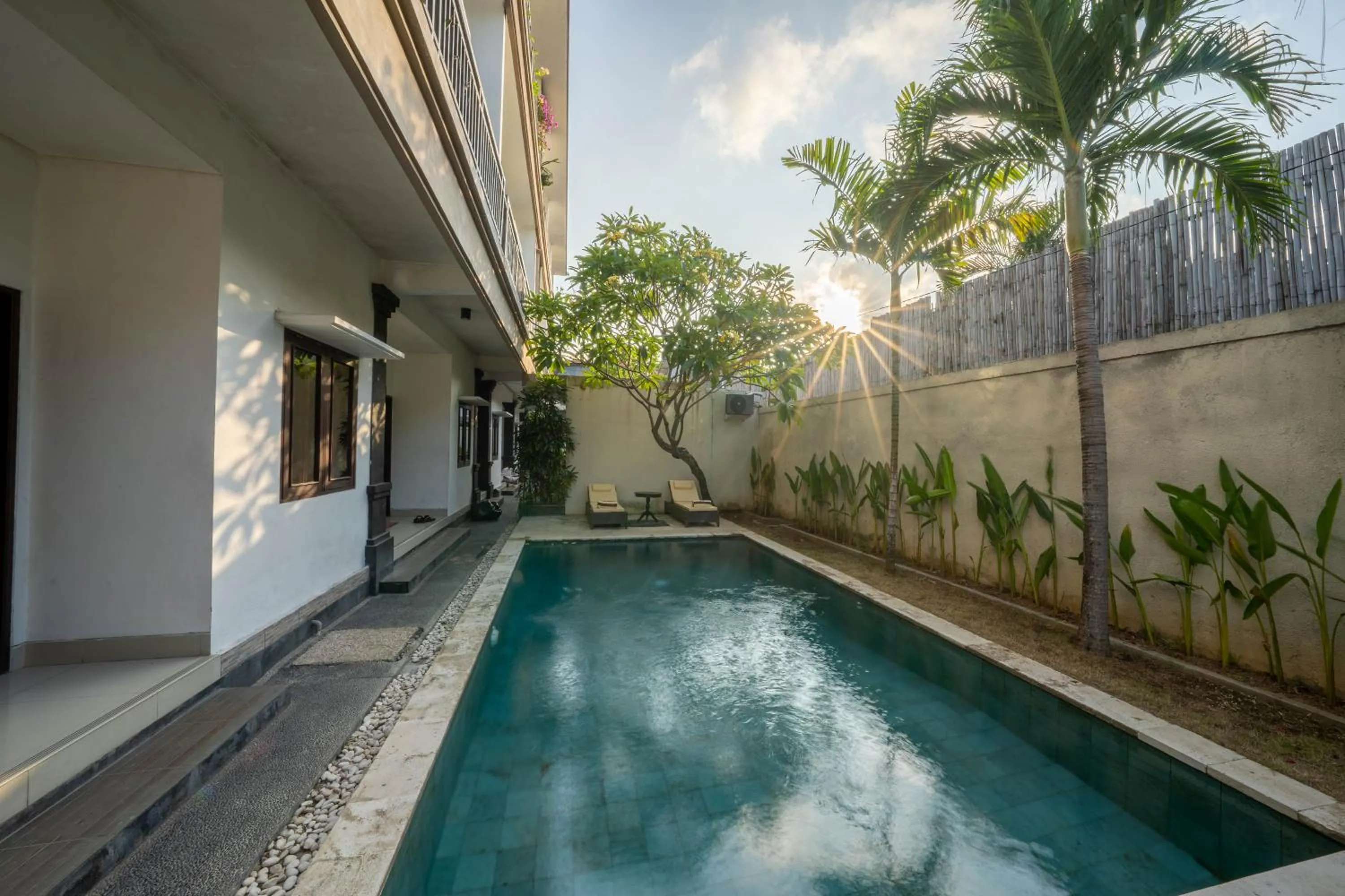 Pool view in The Mupu Seminyak