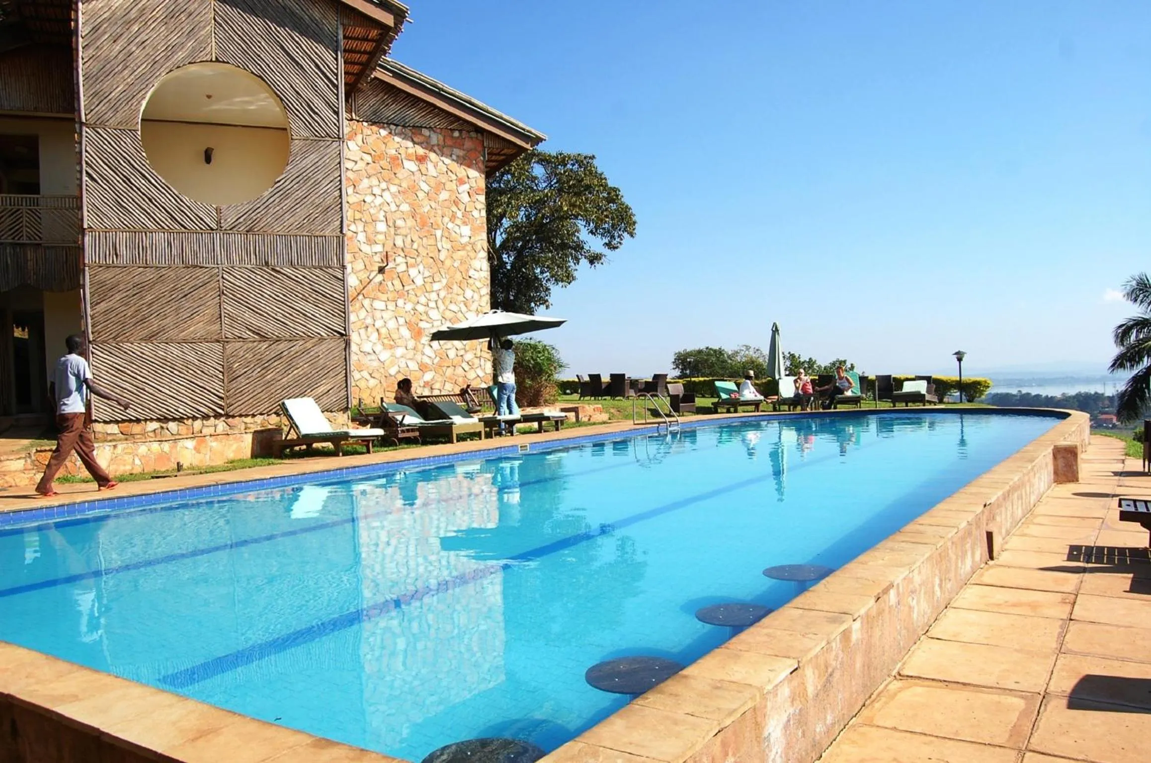 Swimming pool in Cassia Lodge