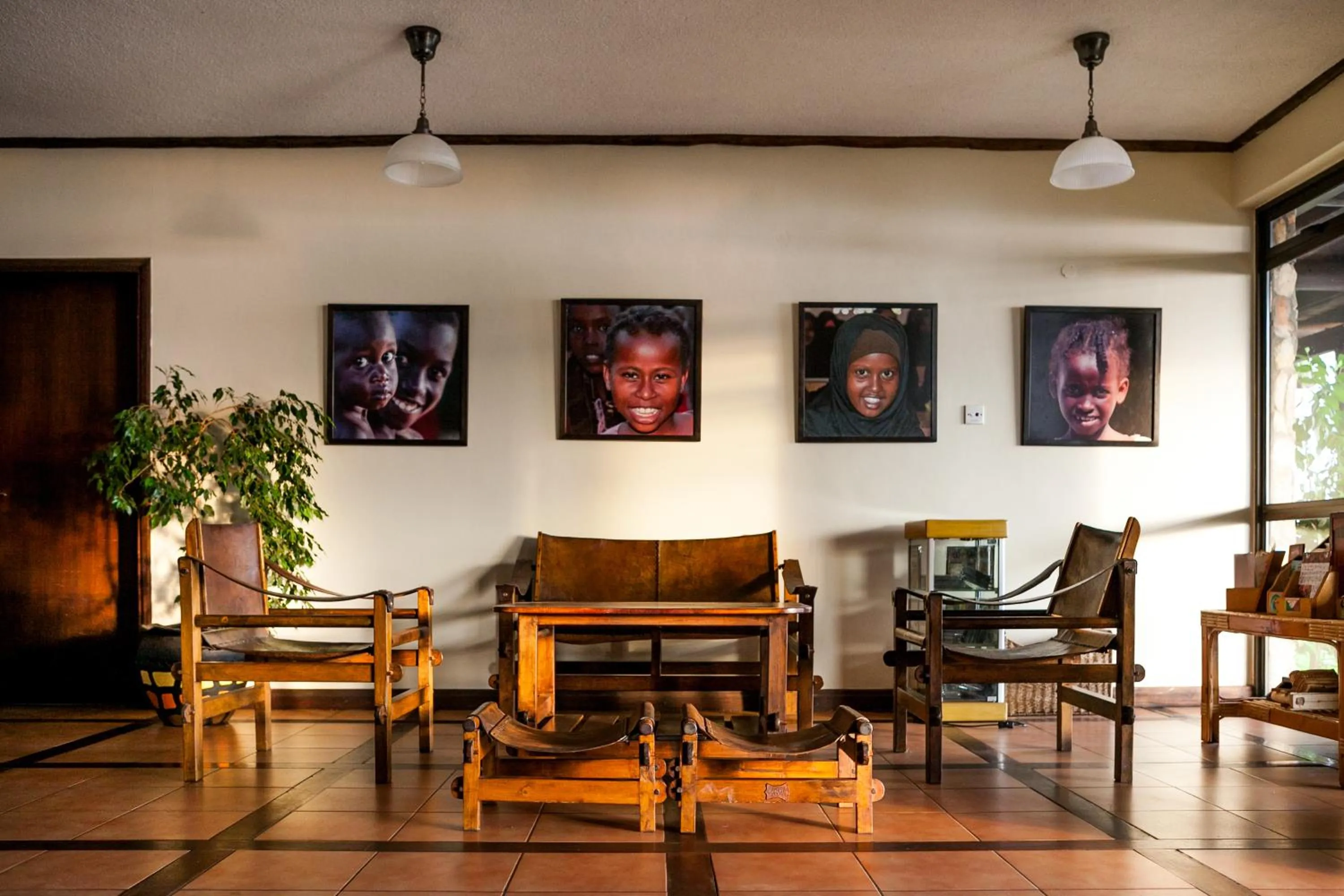 Seating area in Cassia Lodge