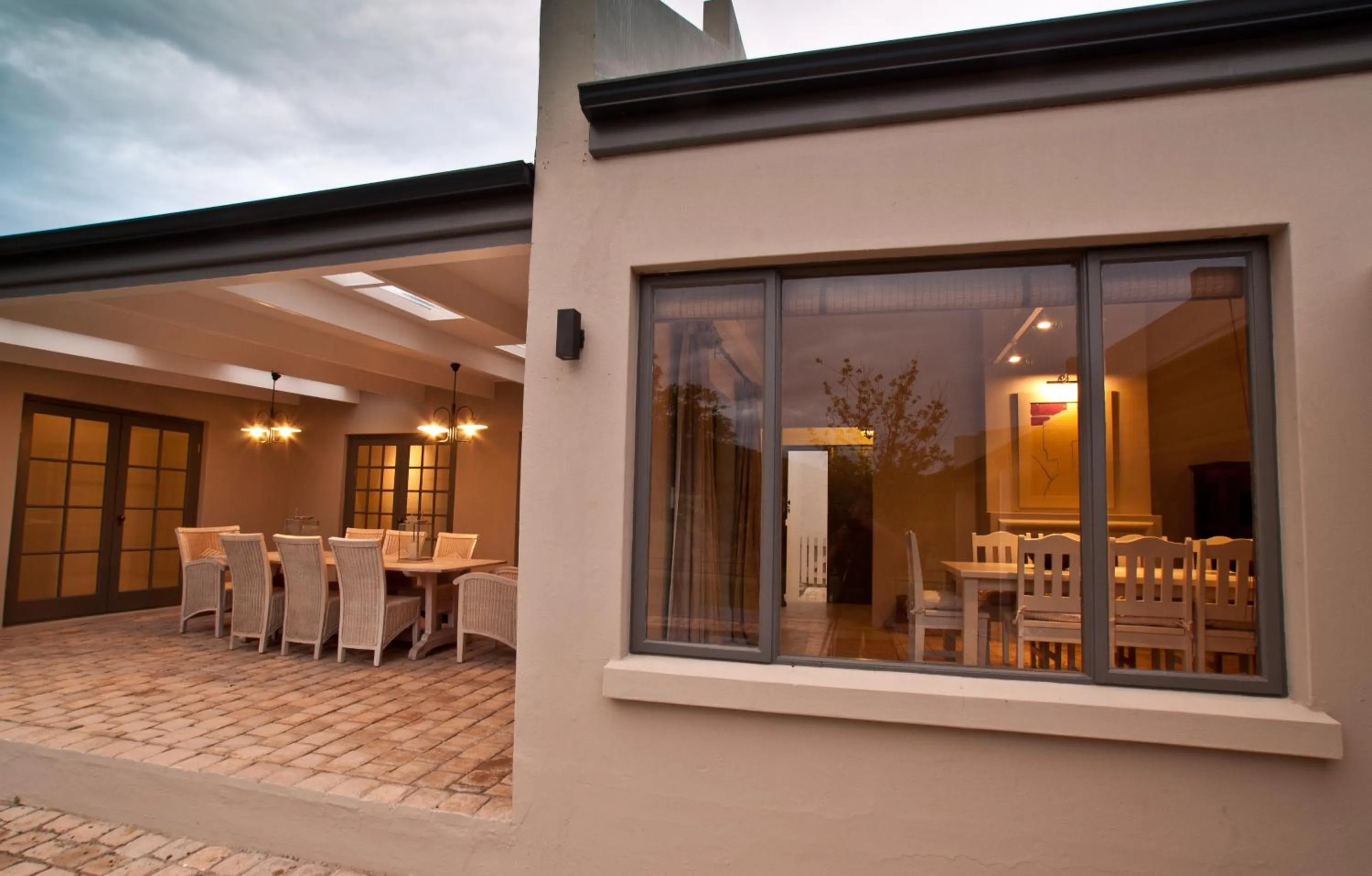 Patio in Kay and Monty Vineyard View