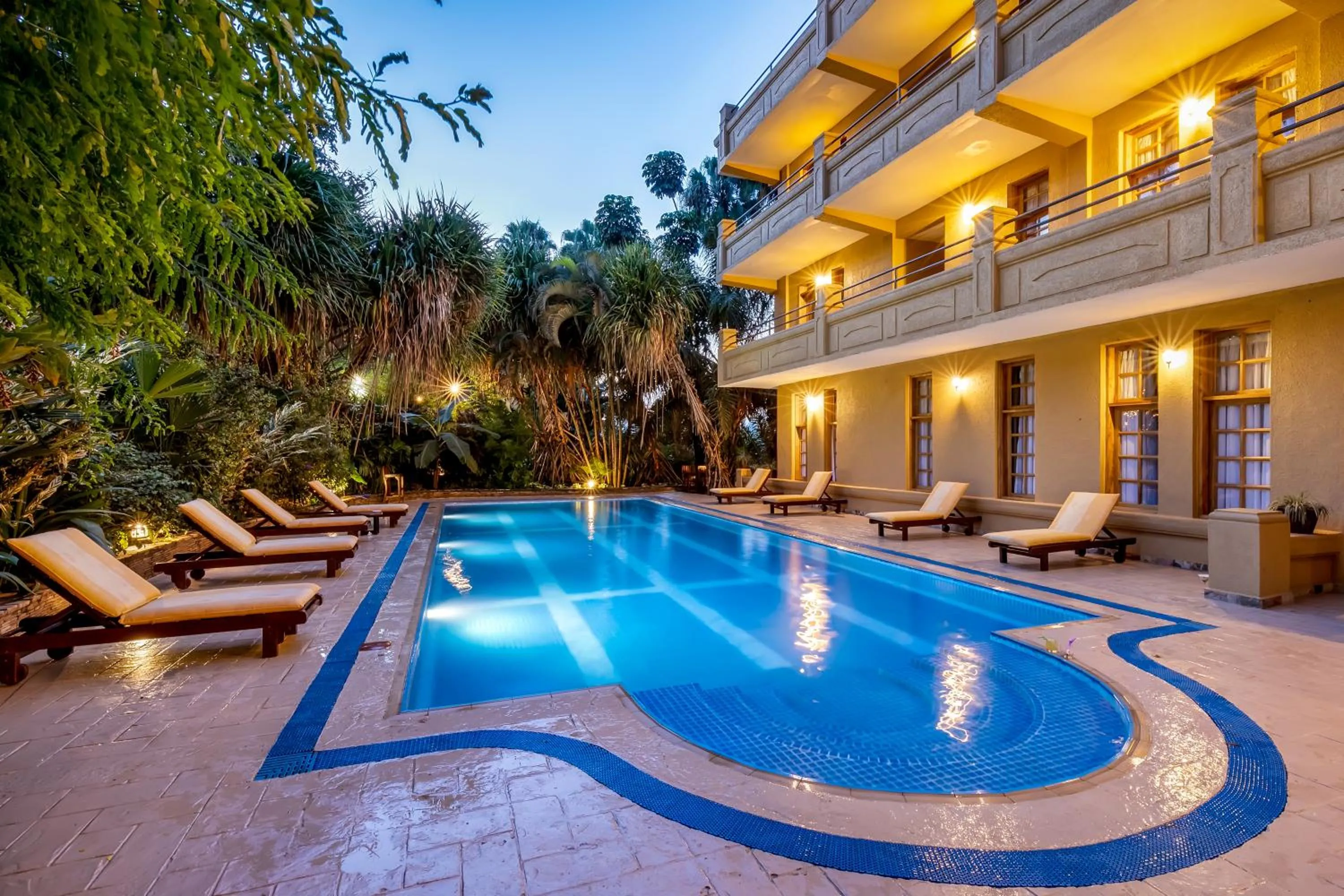 Balcony/Terrace in The Emin Pasha Hotel & Spa Kampala