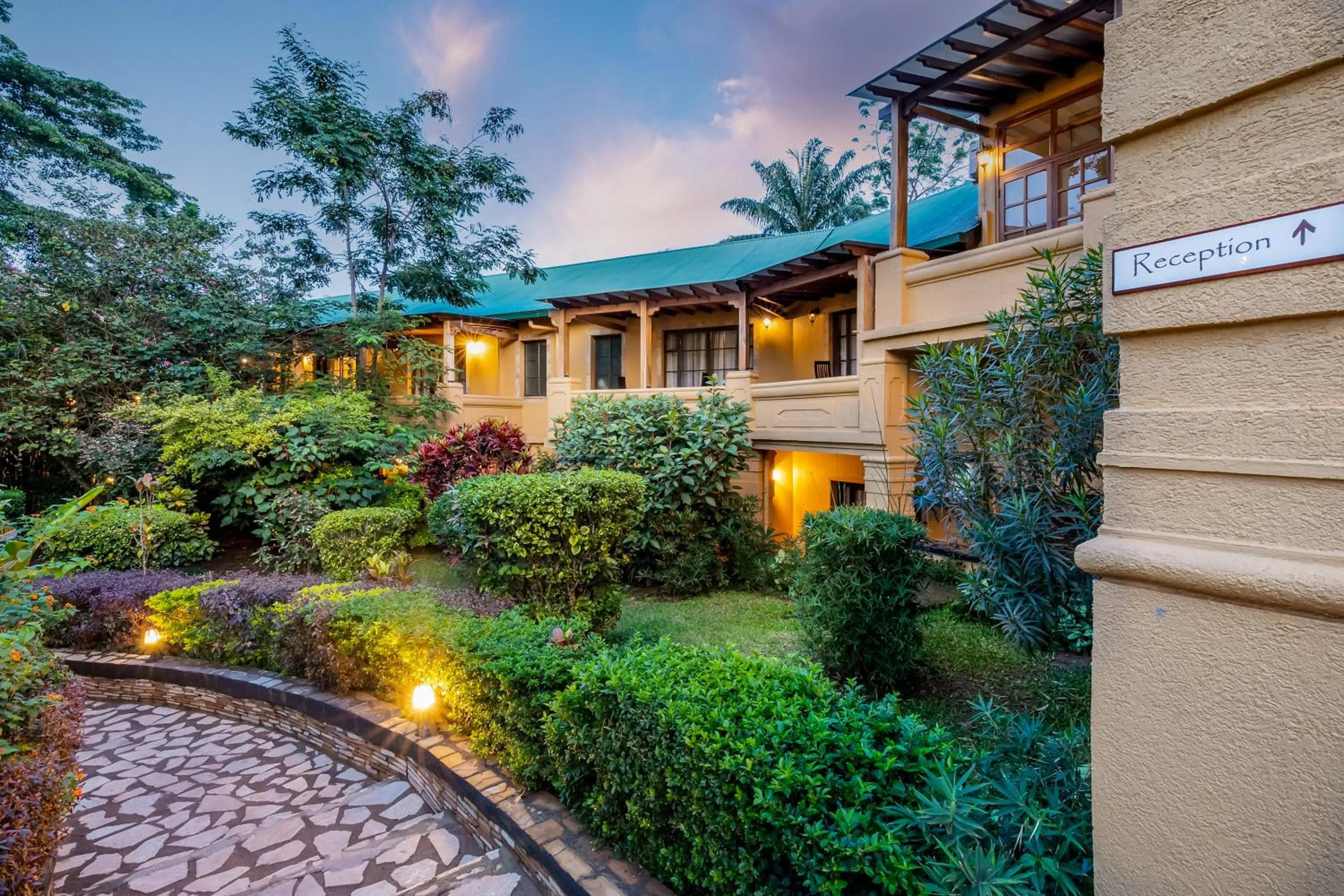 Property building in The Emin Pasha Hotel & Spa Kampala