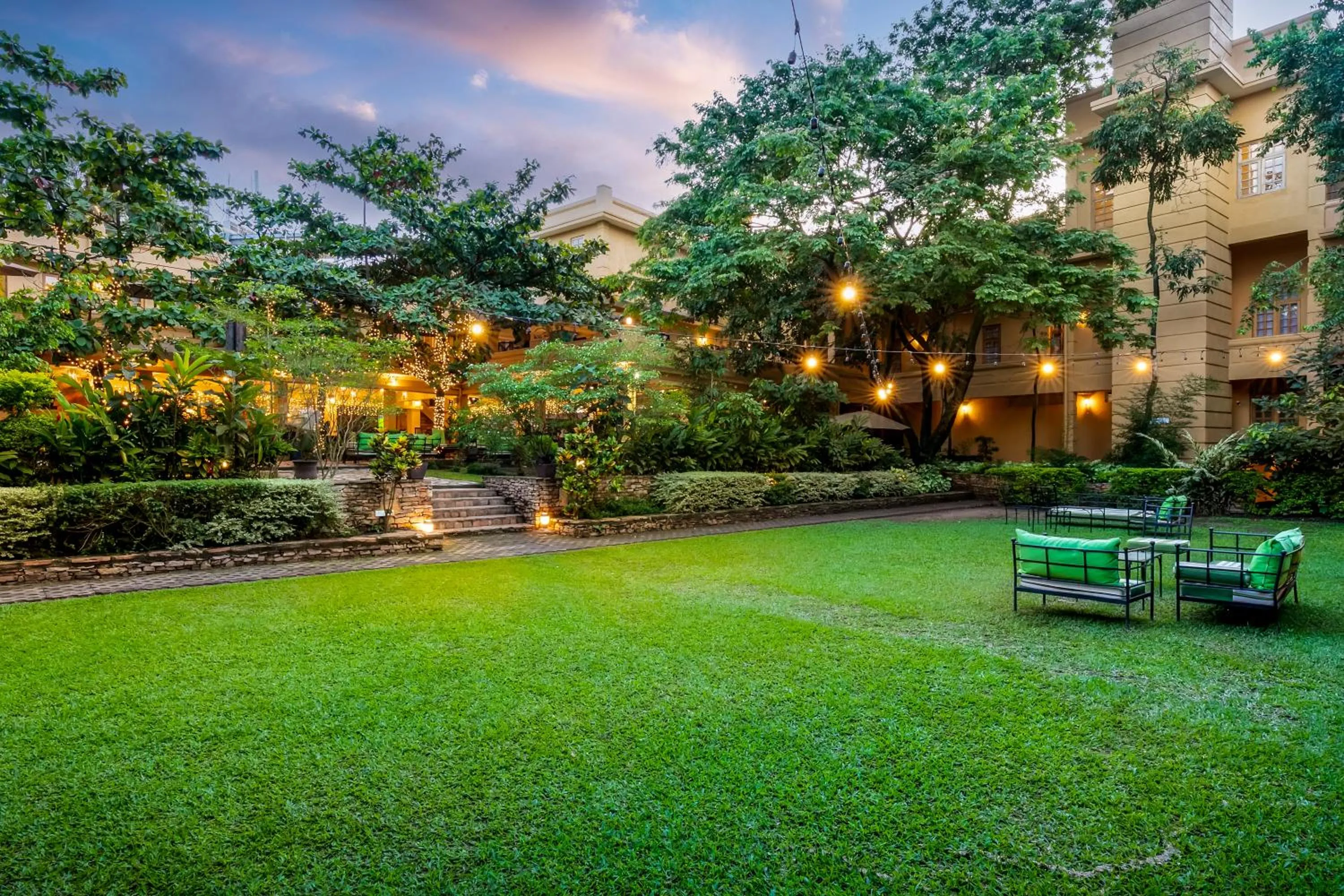 Property building in The Emin Pasha Hotel & Spa Kampala