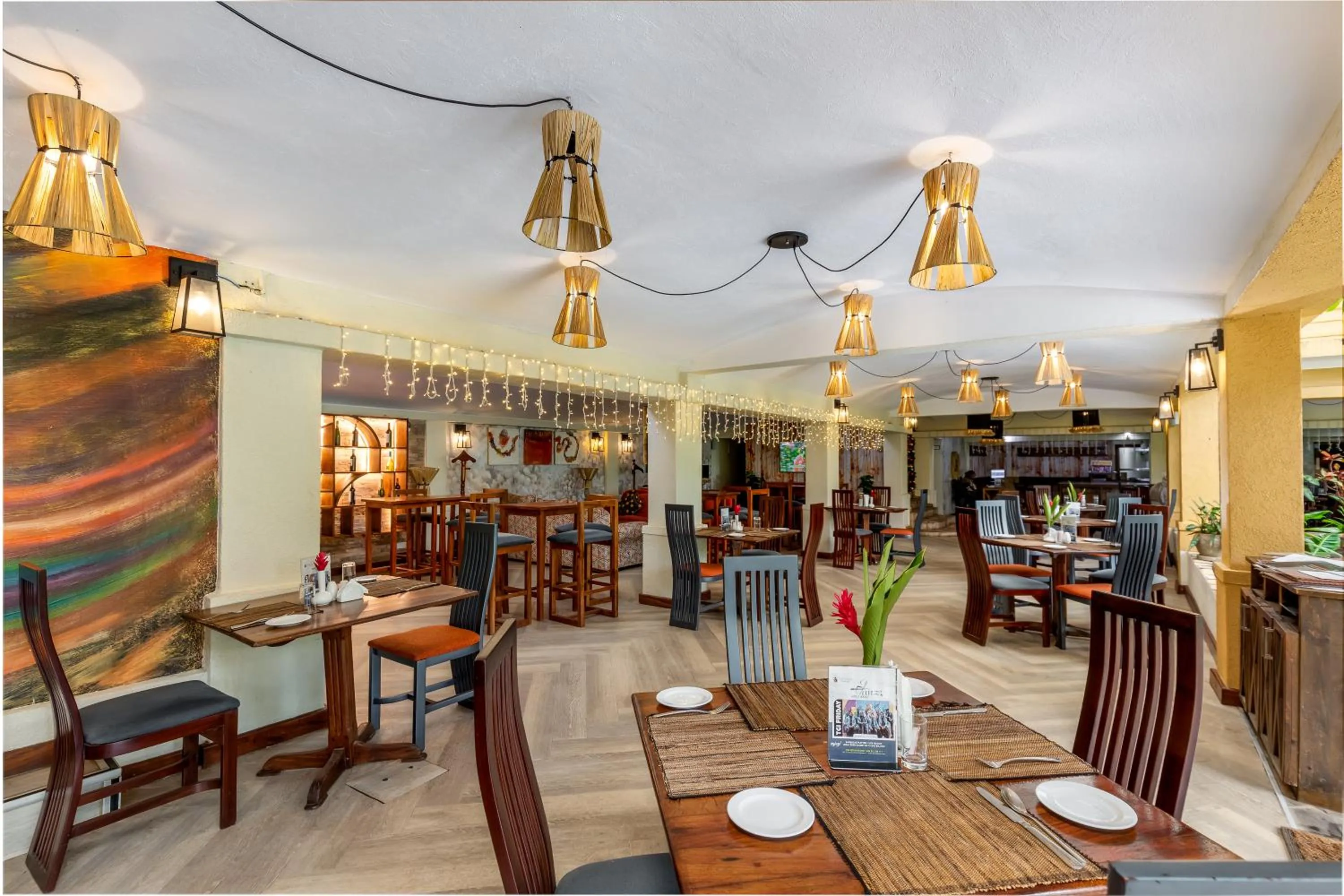 Restaurant/places to eat in The Emin Pasha Hotel & Spa Kampala
