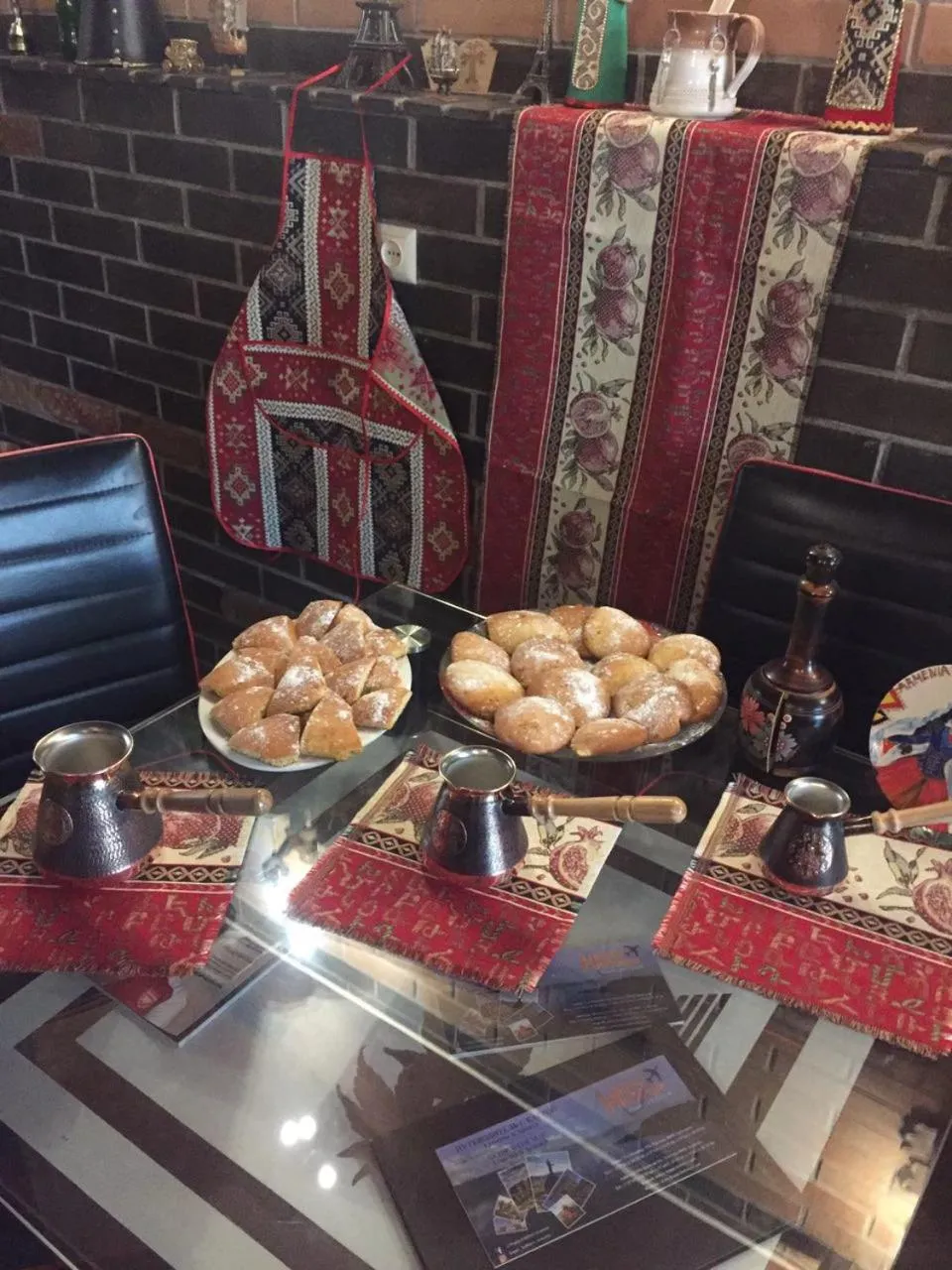 Food and drinks in Art Hotel Yerevan