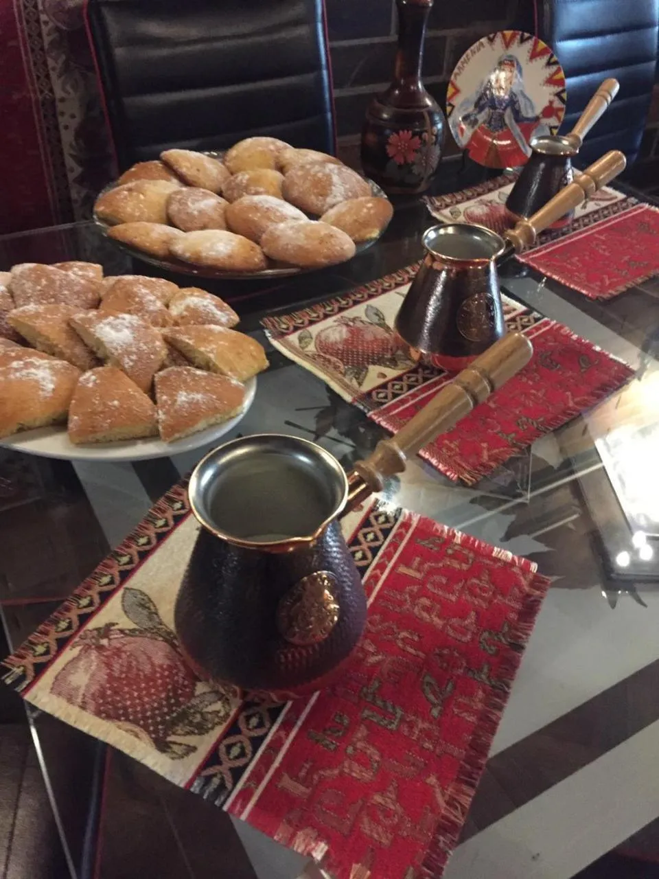 Food and drinks in Art Hotel Yerevan