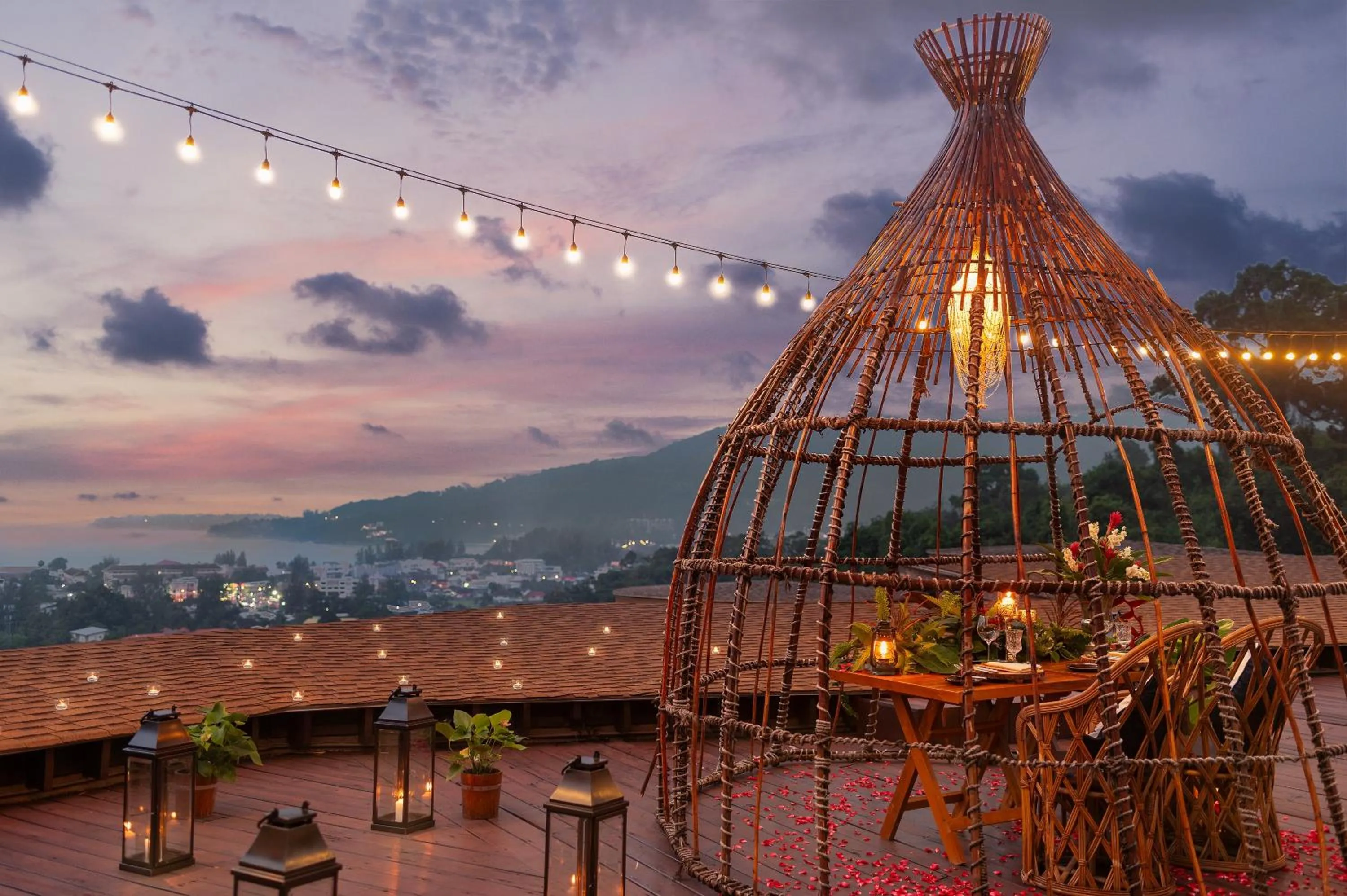 Dining area in Keemala