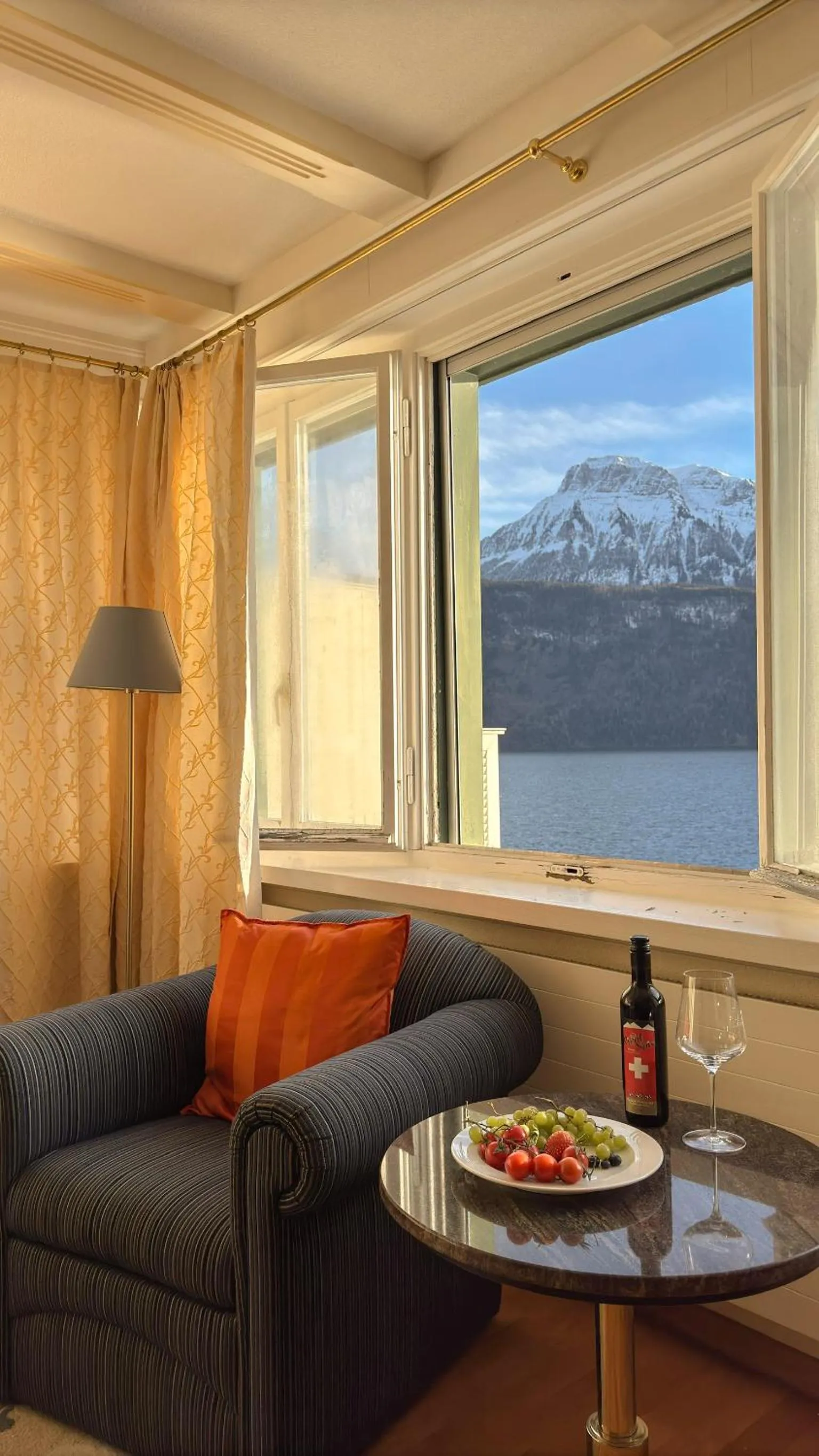 Living room in Seehotel Schwert